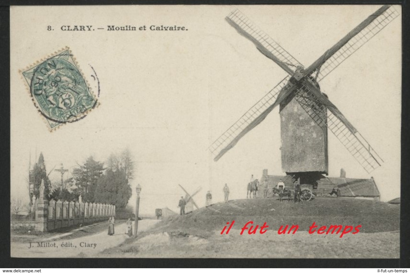 59 CLARY - Moulin Et Calvaire - Autres & Non Classés