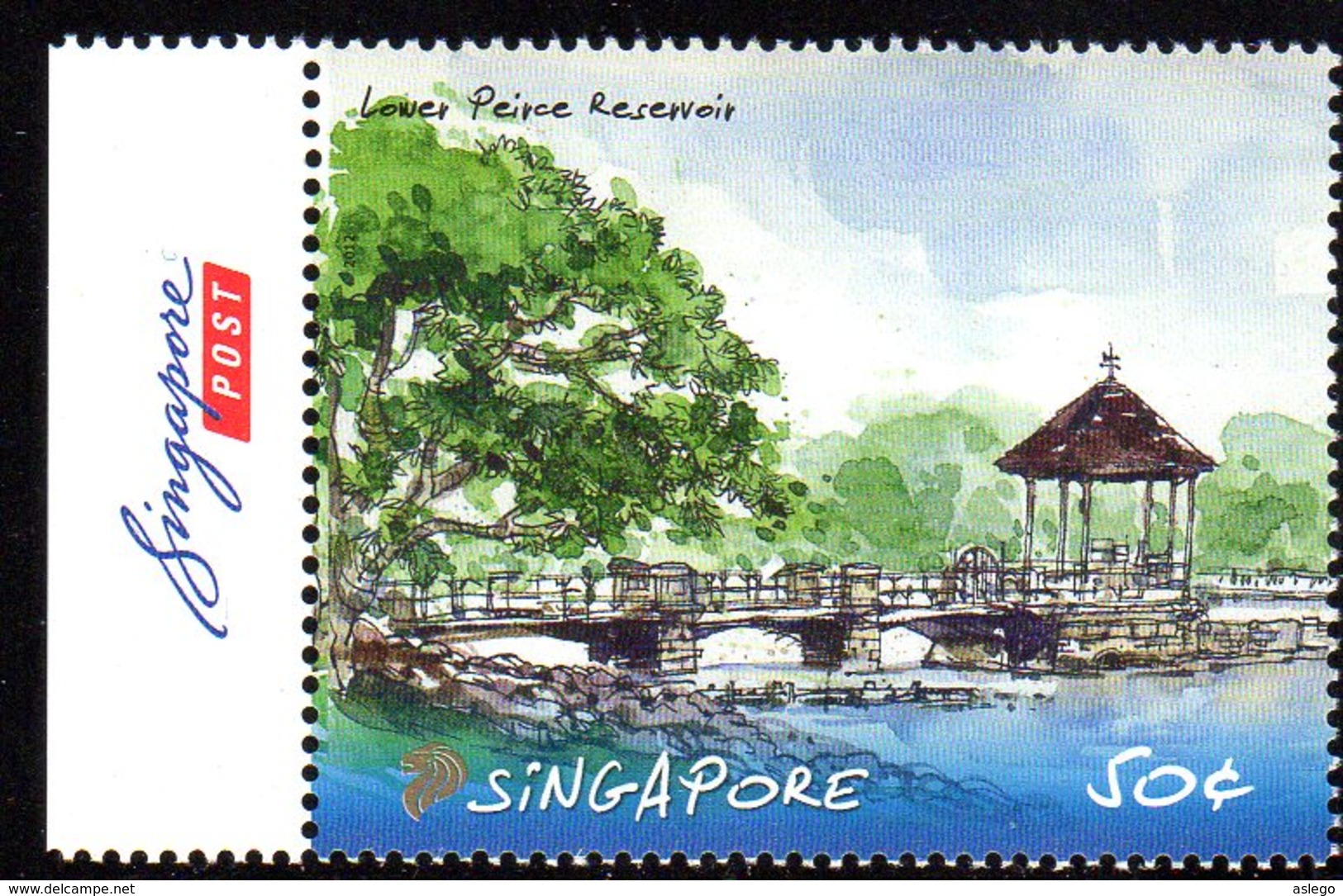 2012 Singapour, Eau, Pont - Singapour (1959-...)