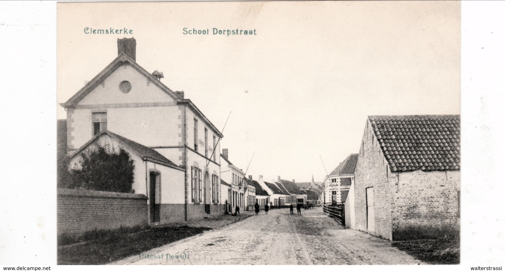 De Haan, Clemskerke, School Dorpstraat - De Haan