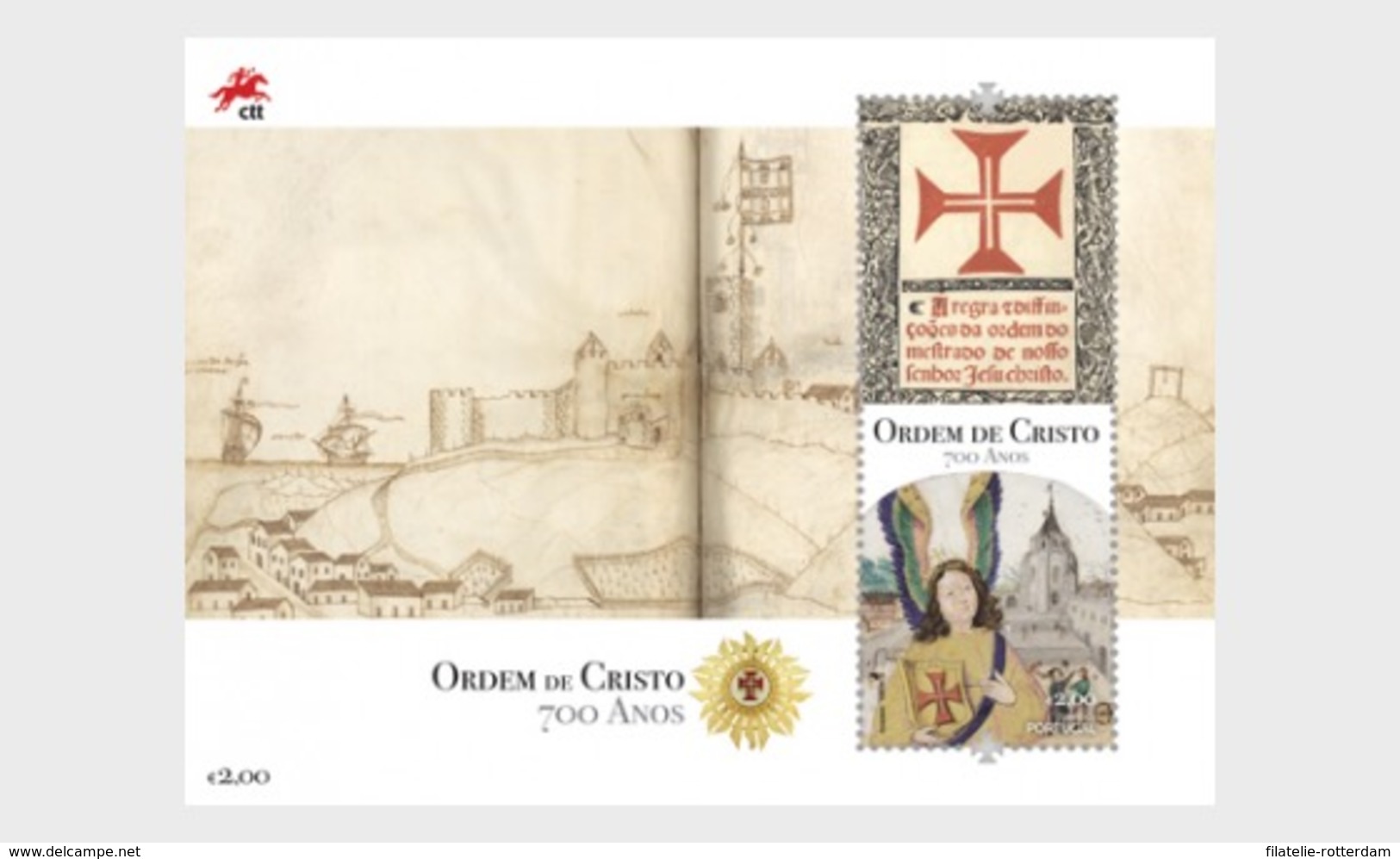 Portugal - Postfris / MNH - Sheet 700 Jaar Order Of The Christ 2019 - Ongebruikt