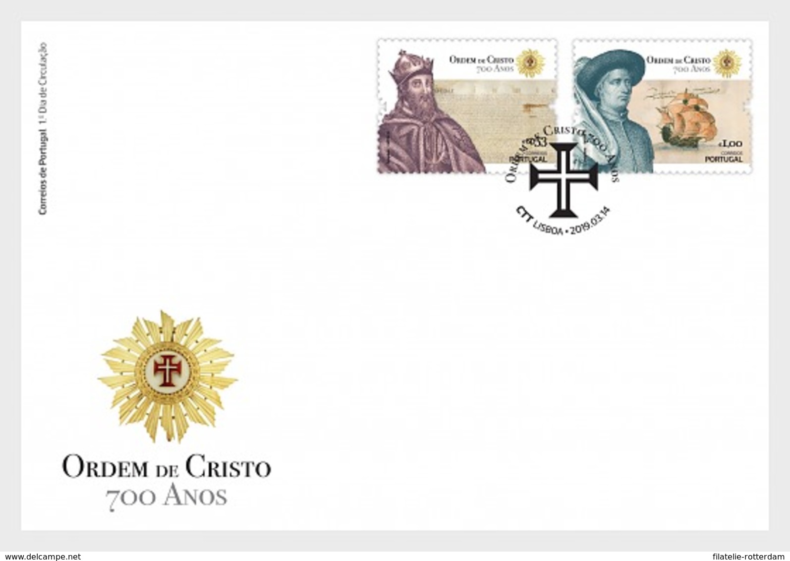 Portugal - Postfris / MNH - FDC 700 Jaar Order Of The Christ 2019 - Ongebruikt