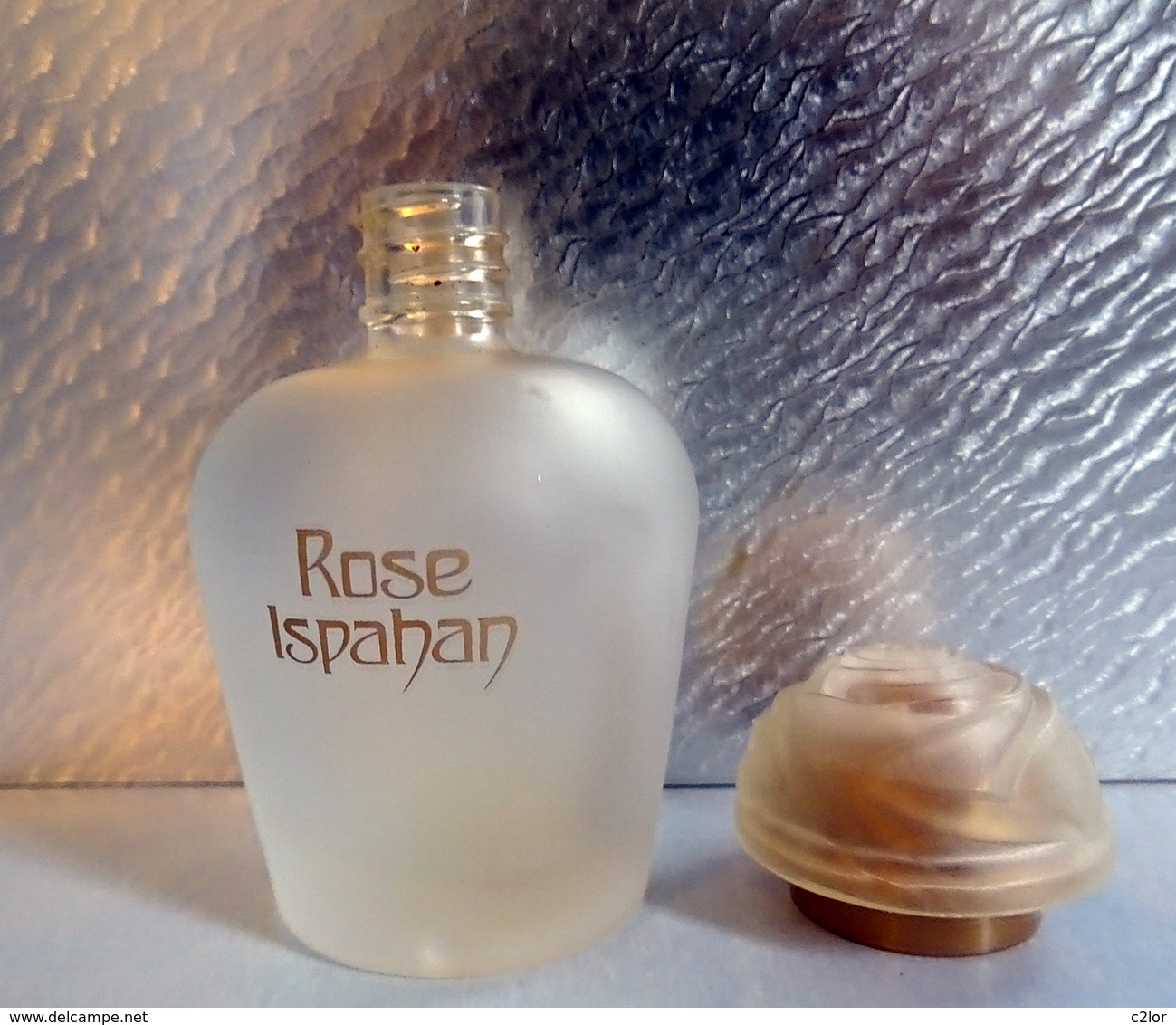 Flacon "ROSE HISPAHAN " D'Yves ROCHER Eau De Toilette 60 Ml VIDE - Flacons (vides)