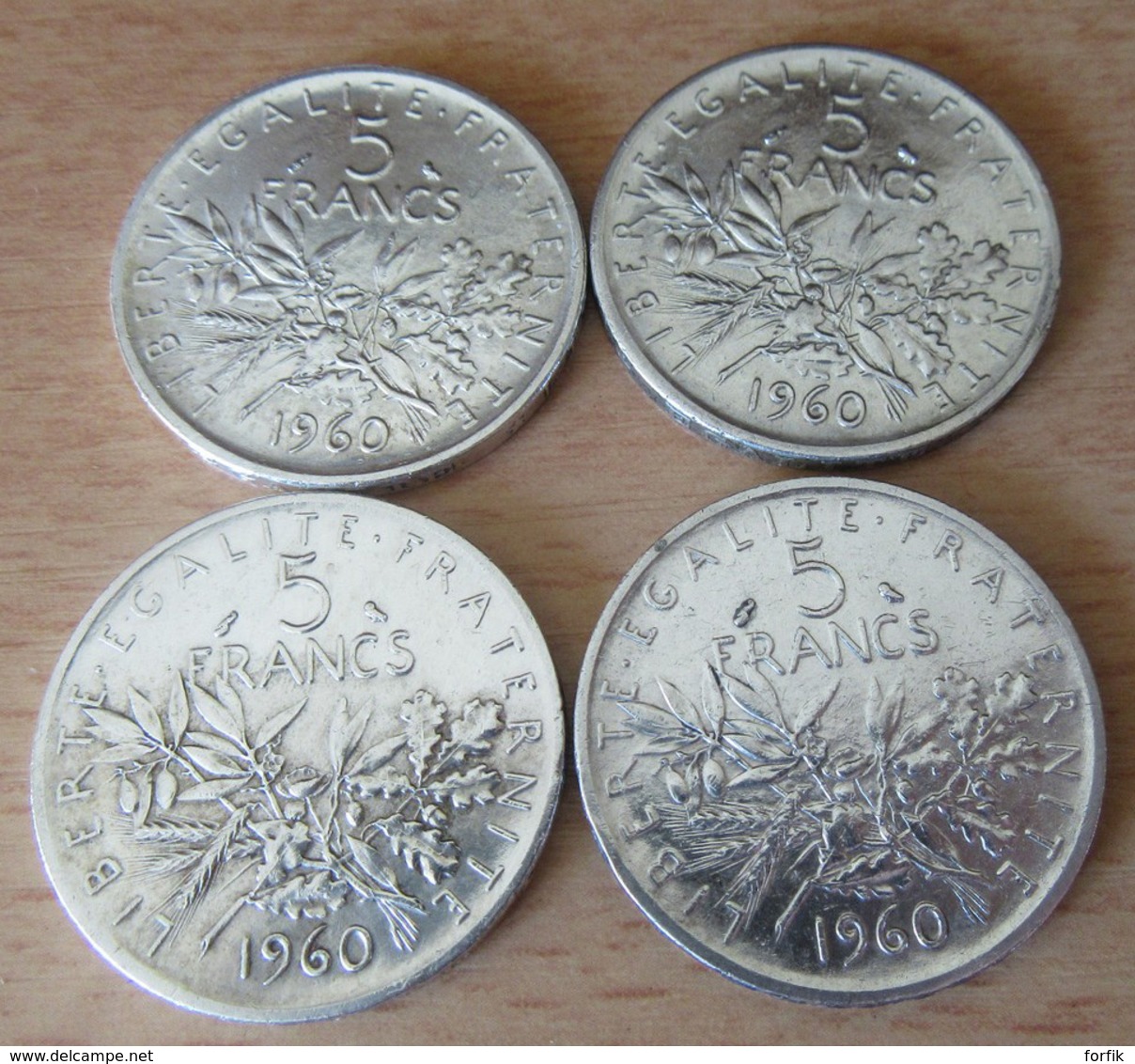 France - 15 Monnaies En Argent : 50c, 1fr Et 9 X 5 Francs Semeuse Argent + 3 X 10 Et 20 Francs Turin 1933 RC - TB à SUP - Collections