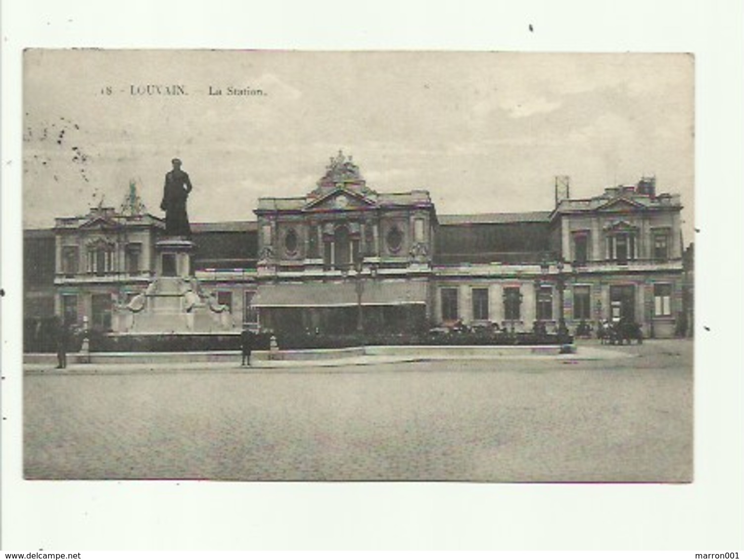 Louvain - Leuven - La Station   ( 2 Scans) Perfecte Staat - Leuven