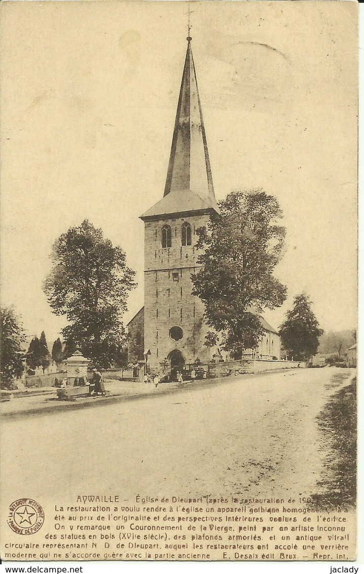 Aywaille -- Eglise De Dieupart.    (2 Scans) - Aywaille