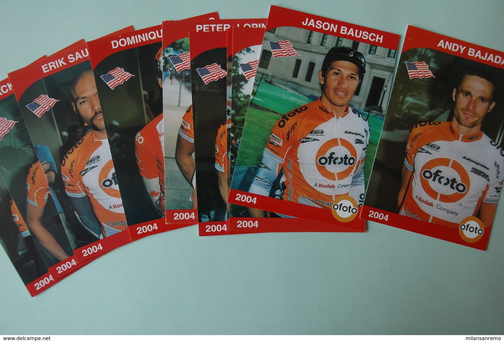 CYCLISME: EQUIPE OFOTO 2004 10 CP - Cycling