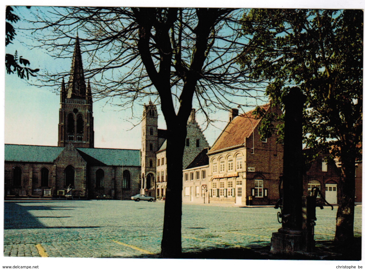 Lo, Grote Markt En Kerk St Pieter (pk55694) - Lo-Reninge