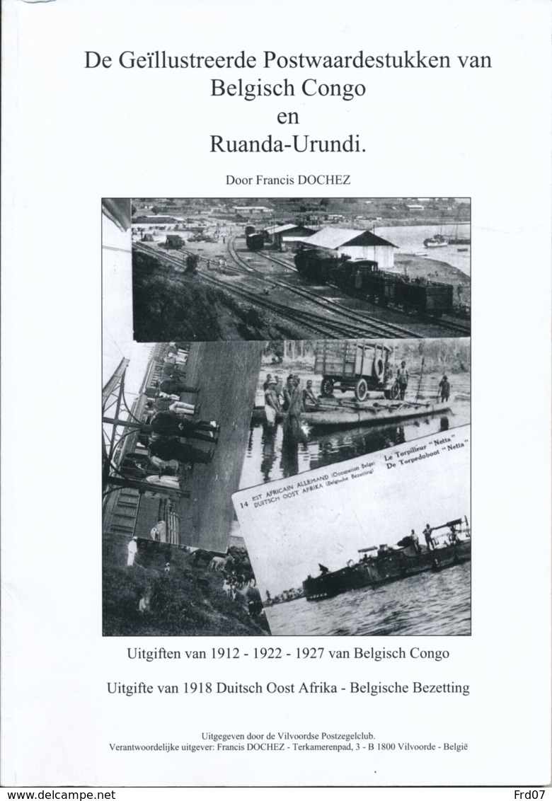 Les Entiers Postaux Illustrés Du Congo Belge Et Du Ruanda-Urundi - émissions De 1912/22/27 - 1918 -  En Néerlandais - Postwaardestukken