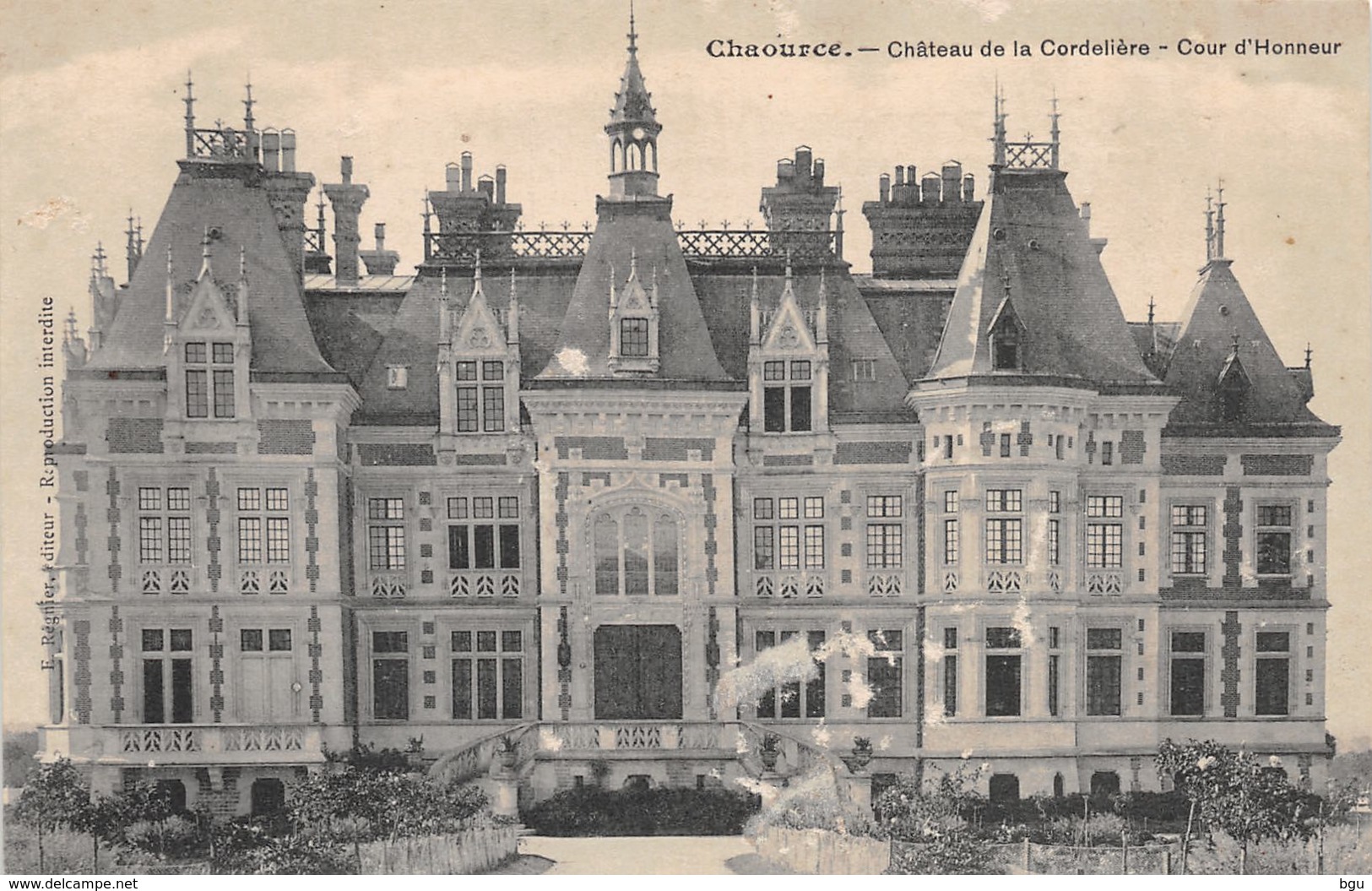Chaource (10) - Château De La Cordelière - Cour D'Honneur - Chaource