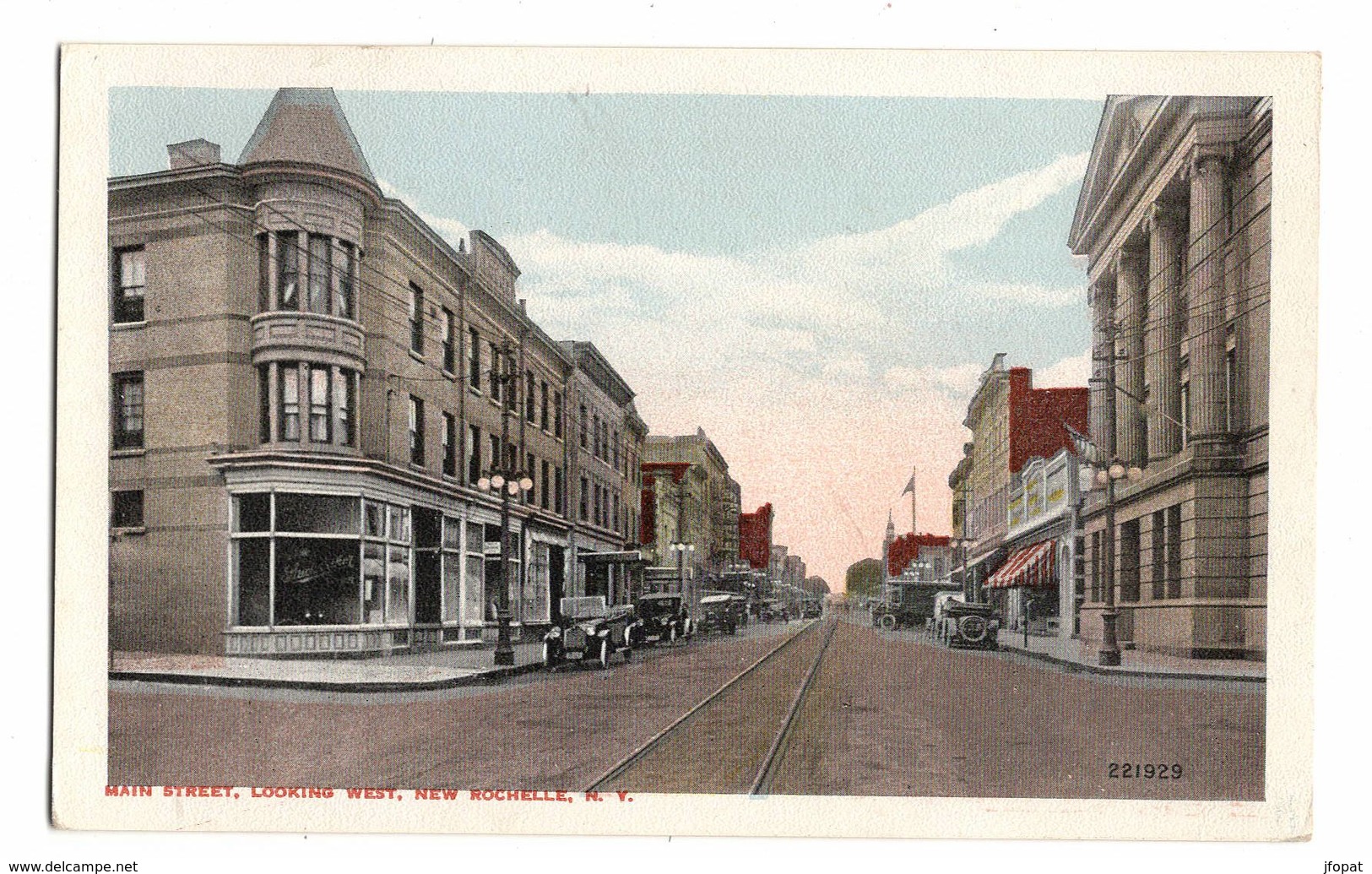 ETATS UNIS - New York, NEW ROCHELLE Main Street - Autres & Non Classés