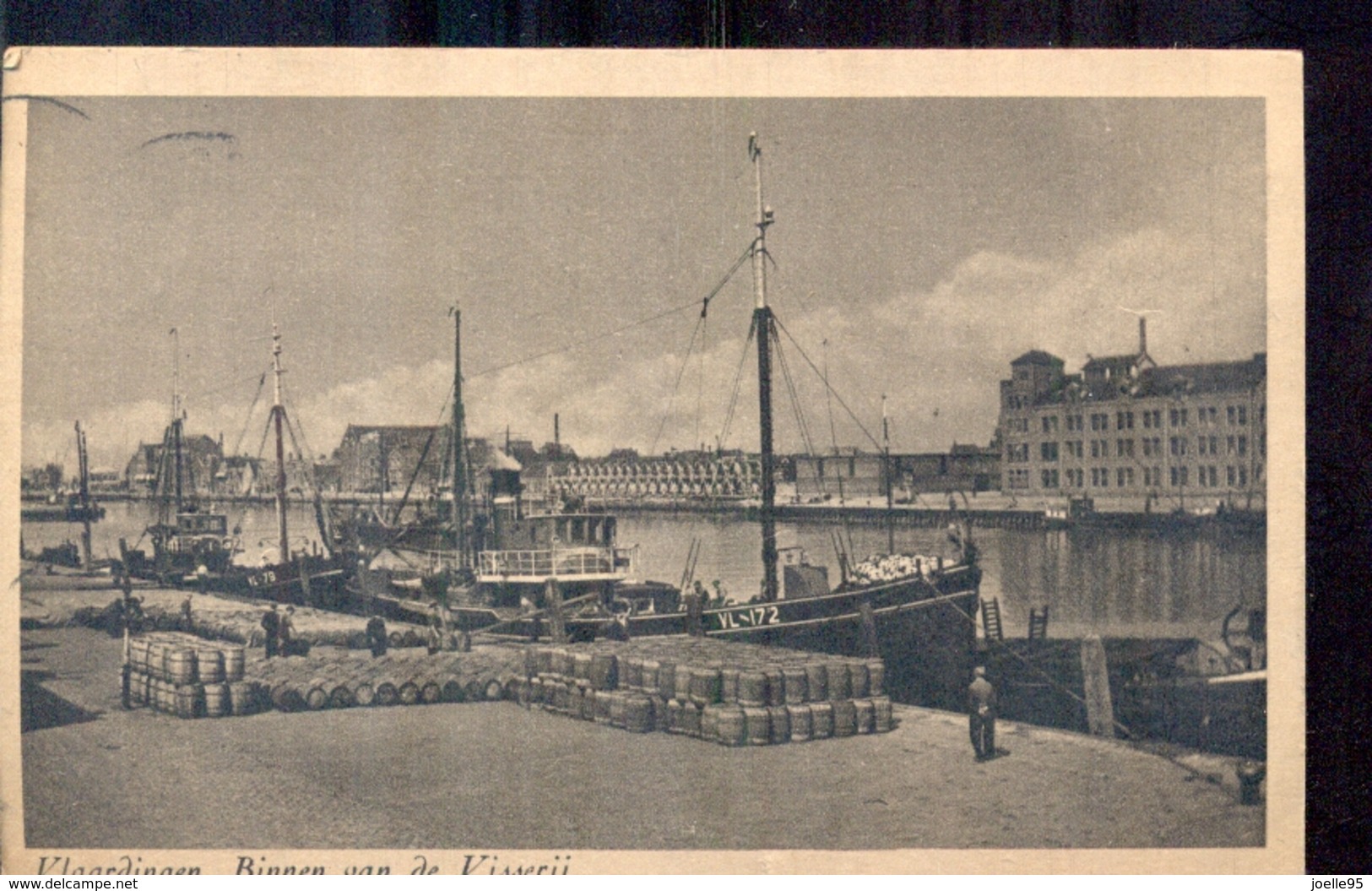 Vlaardingen - Haven - Stoomboot - 1947 - Vlaardingen
