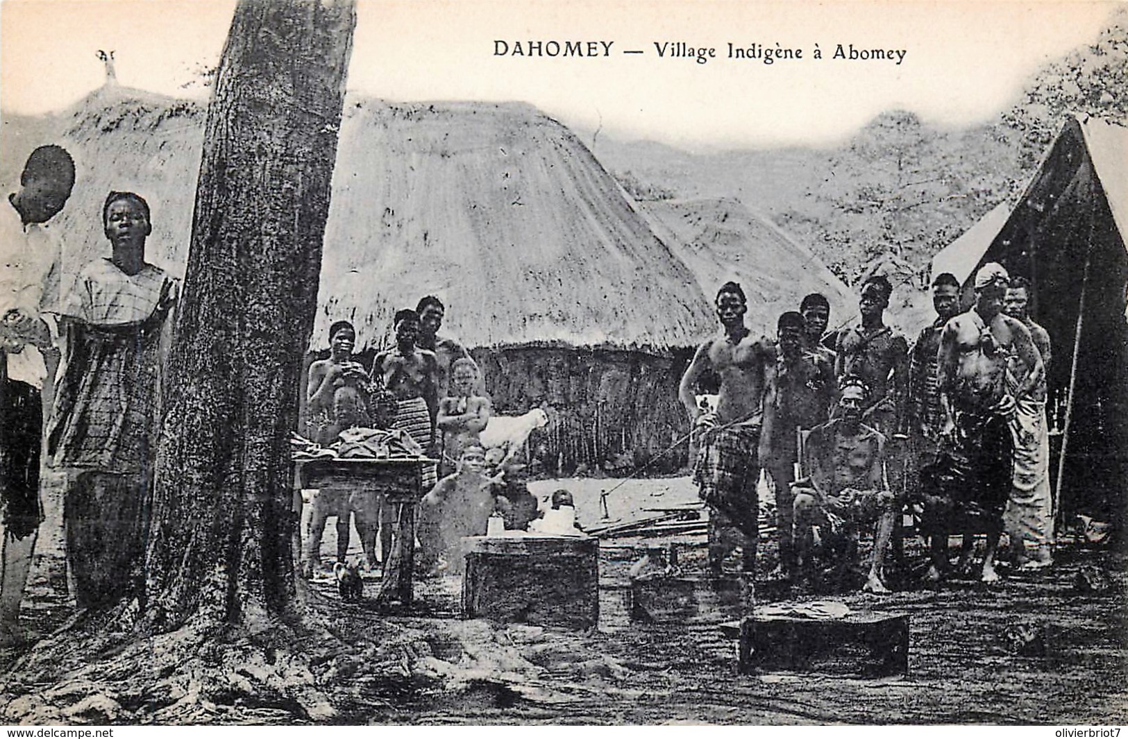Dahomey - Village Indigène à Abomey - Dahomey