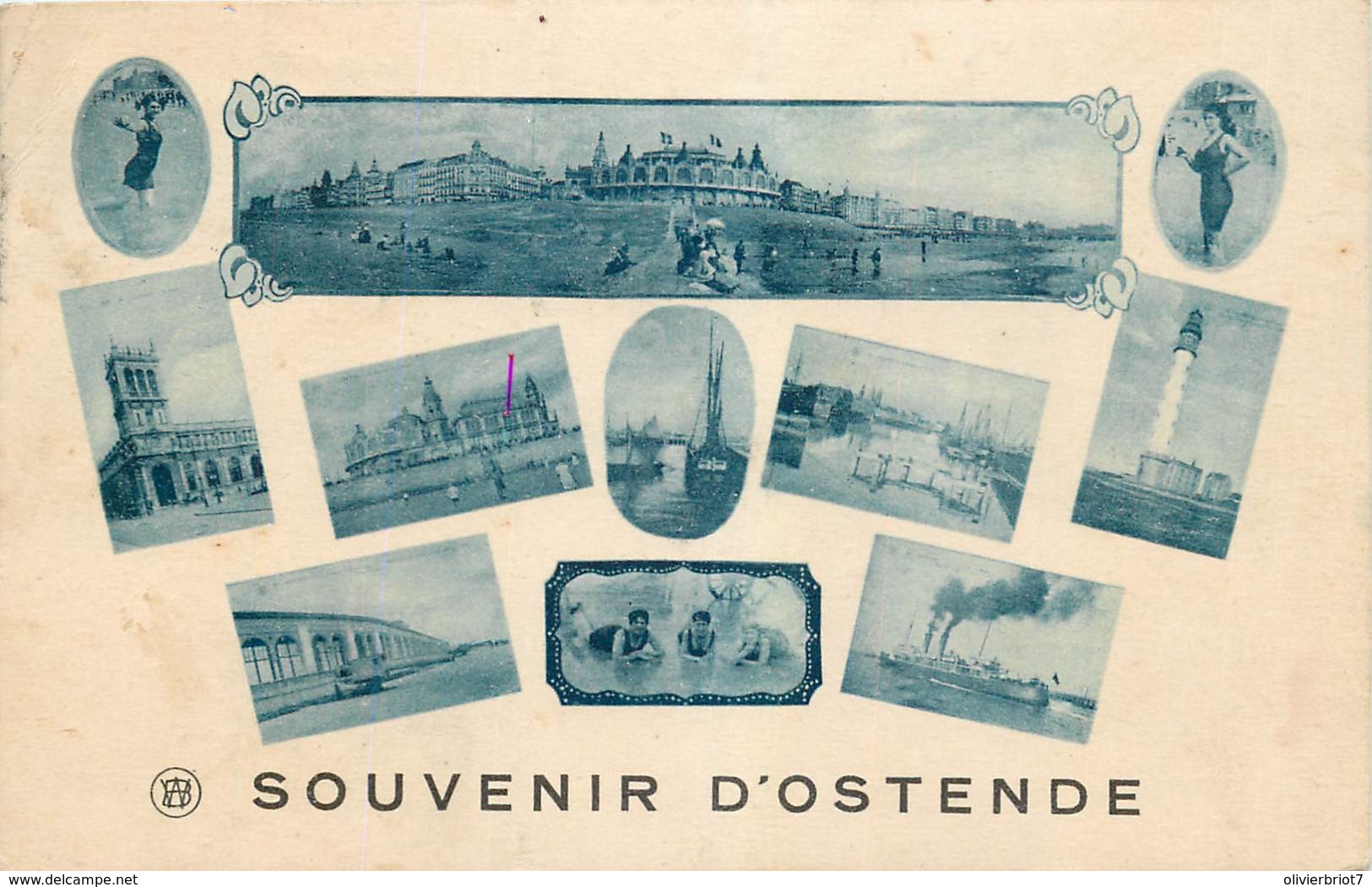 Fantaisie - Souvenir D' Ostende - Multi-vues - Oostende