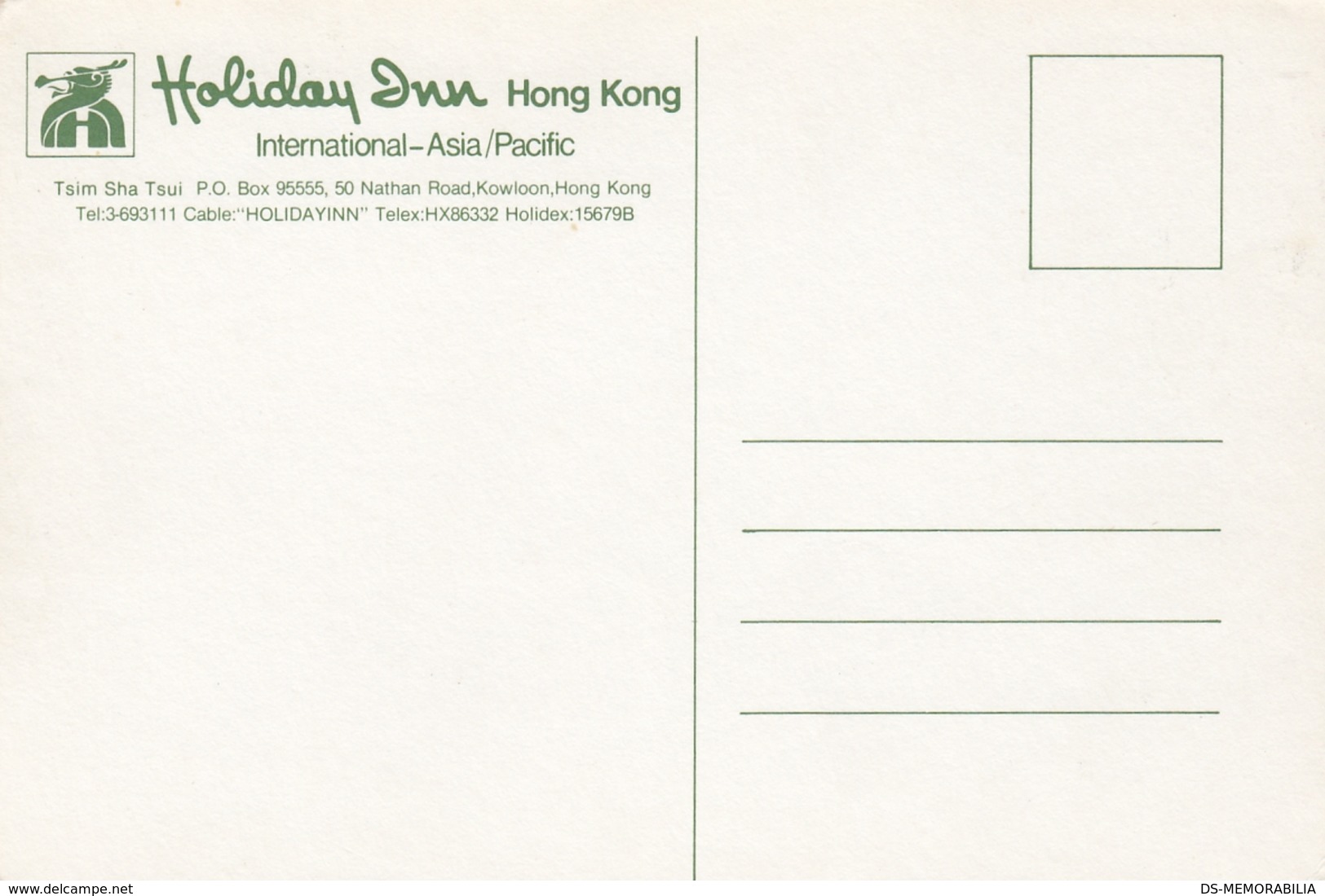 HONG KONG - HOLIDAY INN - Chine (Hong Kong)