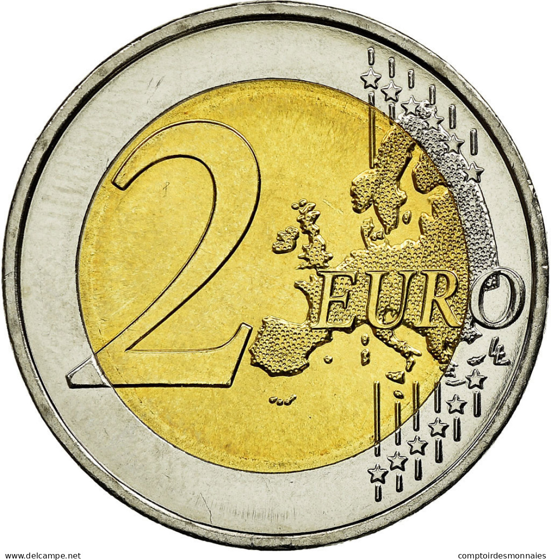 France, 2 Euro, 2018, SUP+, Bi-Metallic - France