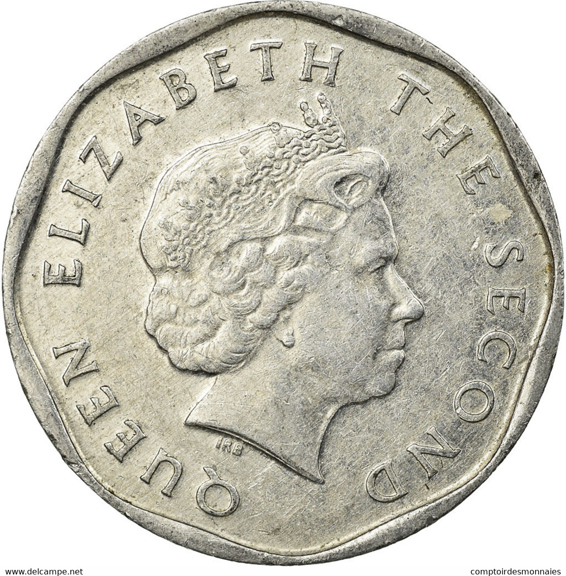 Monnaie, Etats Des Caraibes Orientales, Elizabeth II, 5 Cents, 2002, British - Oost-Caribische Staten