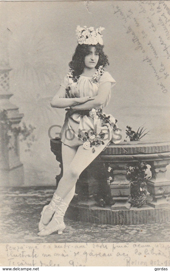 Dancer - Artiste With Hat - Belle Epoque - Art Nouveau - Artistes