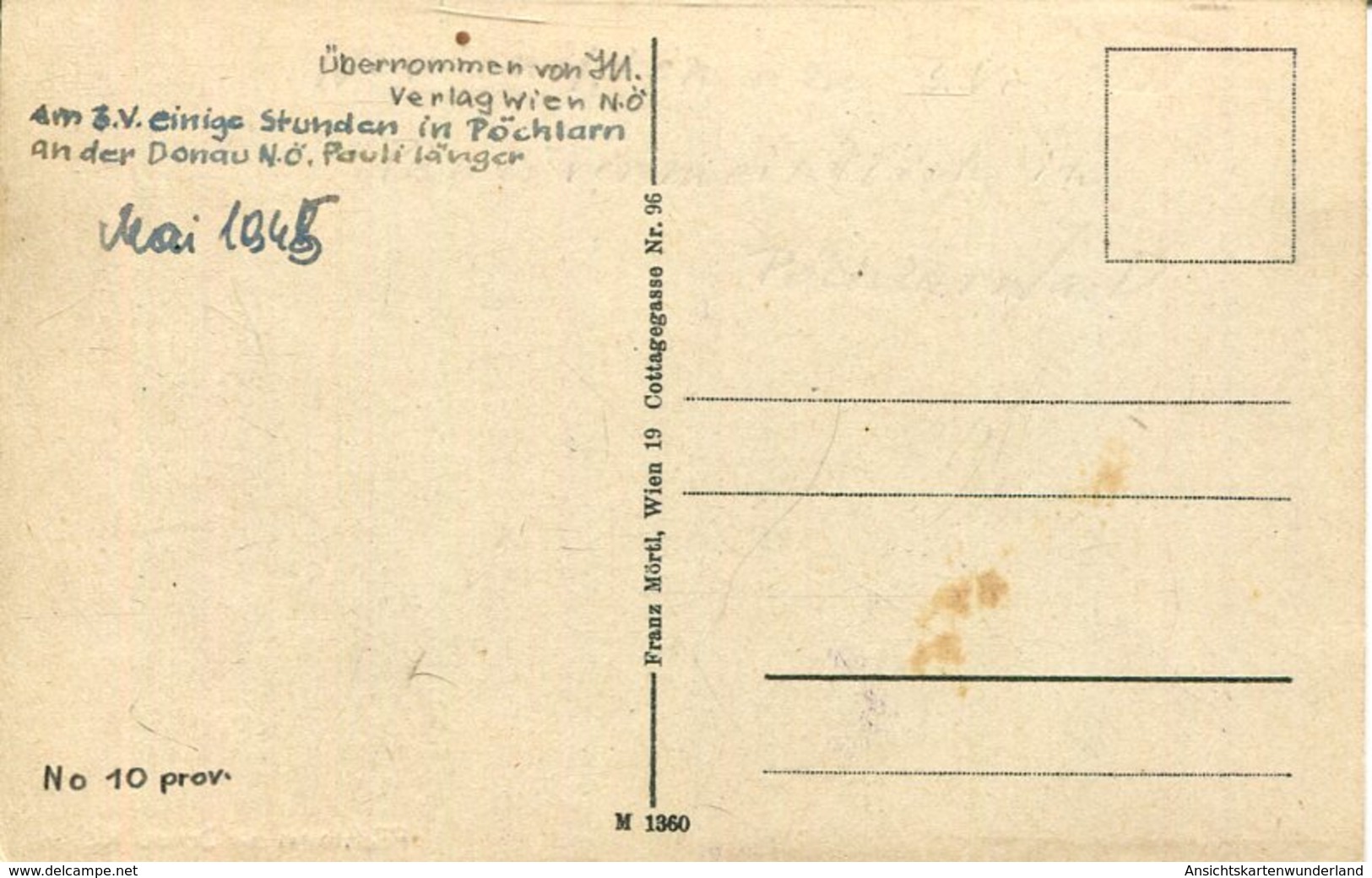 007469  Sommerfrische Pöchlarn A. D. Donau  Luftbild - Pöchlarn