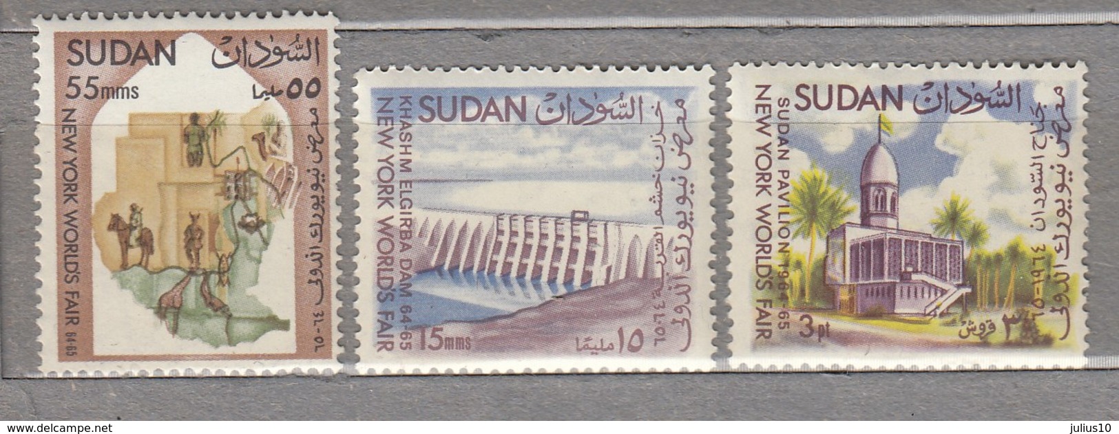 SUDAN 1964 Fair MNH(**) Mi 200-202 #24072 - Sudan (1954-...)