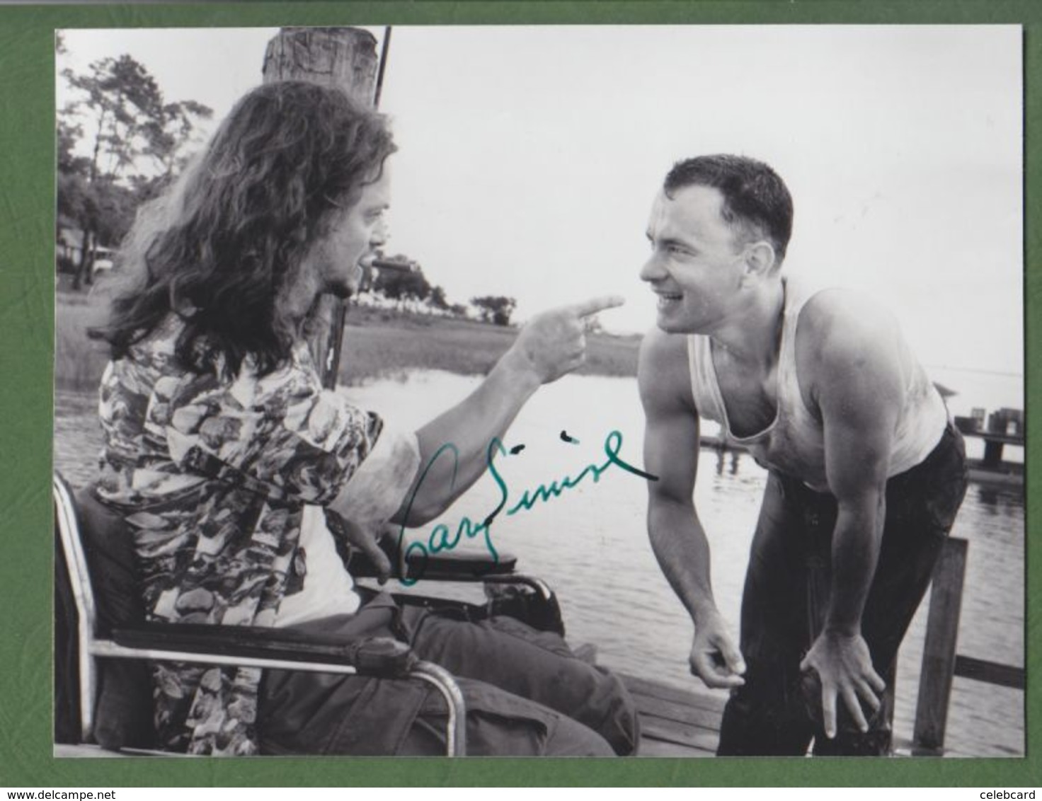 GARY SINISE  AUTOGRAPHE / AUTOGRAMM In Person Signed Glossy Photo  13/18  Cm - Autres & Non Classés