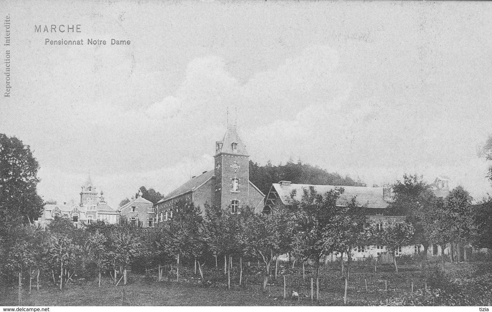 Marche. Pensionnat-Notre-Dame.( Scan ) - Marche-en-Famenne