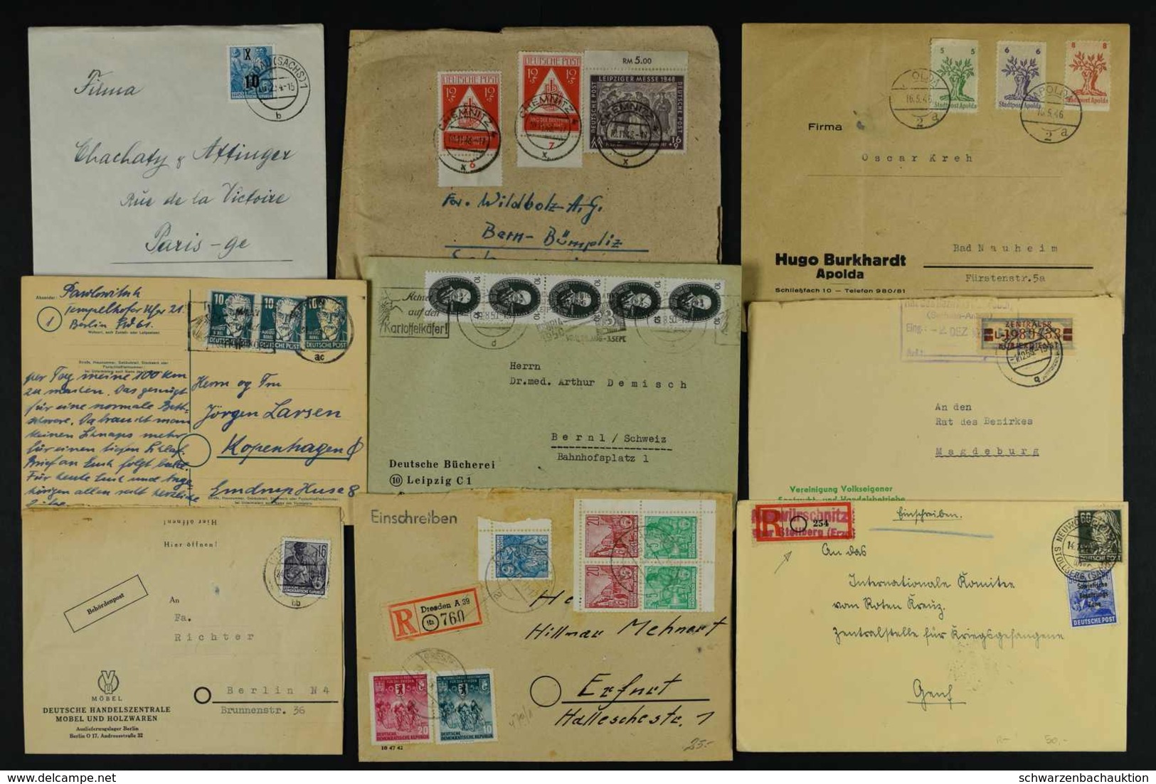 DDR - Lettres & Documents