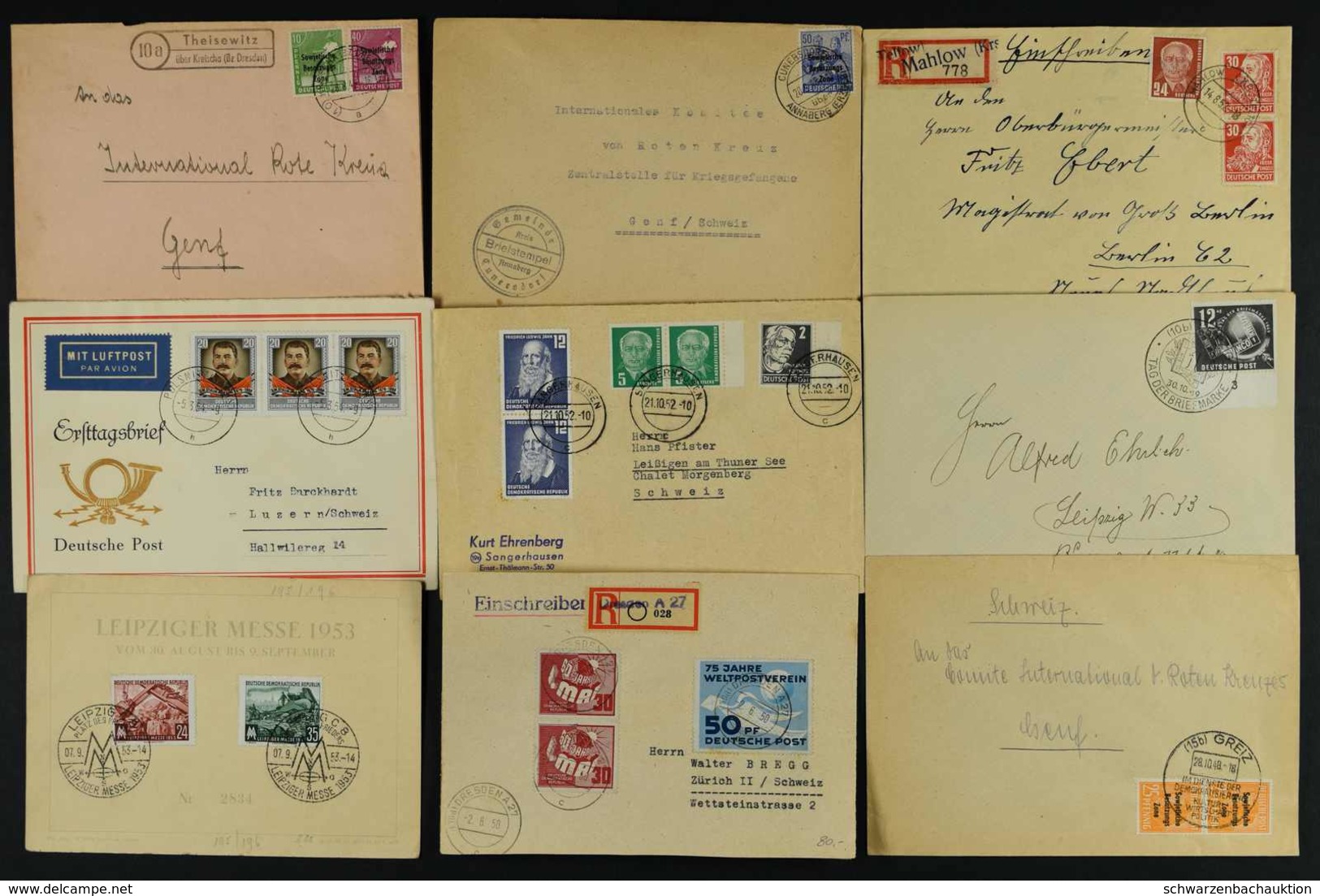 DDR - Lettres & Documents