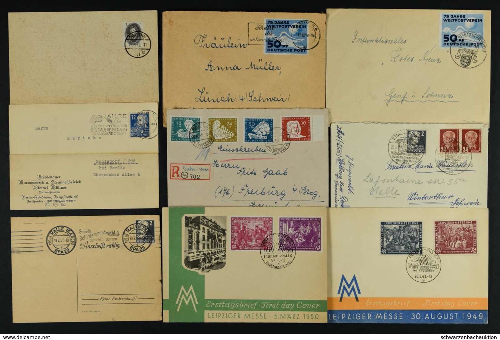 DDR - Lettres & Documents