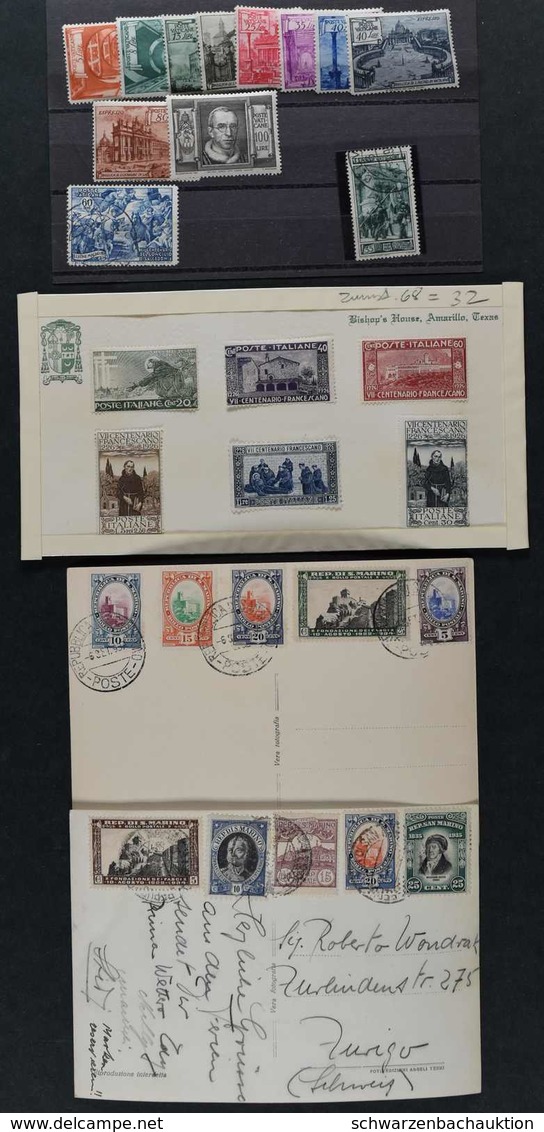 Sammlungen Und Posten Italien Mit Gebieten - Collections