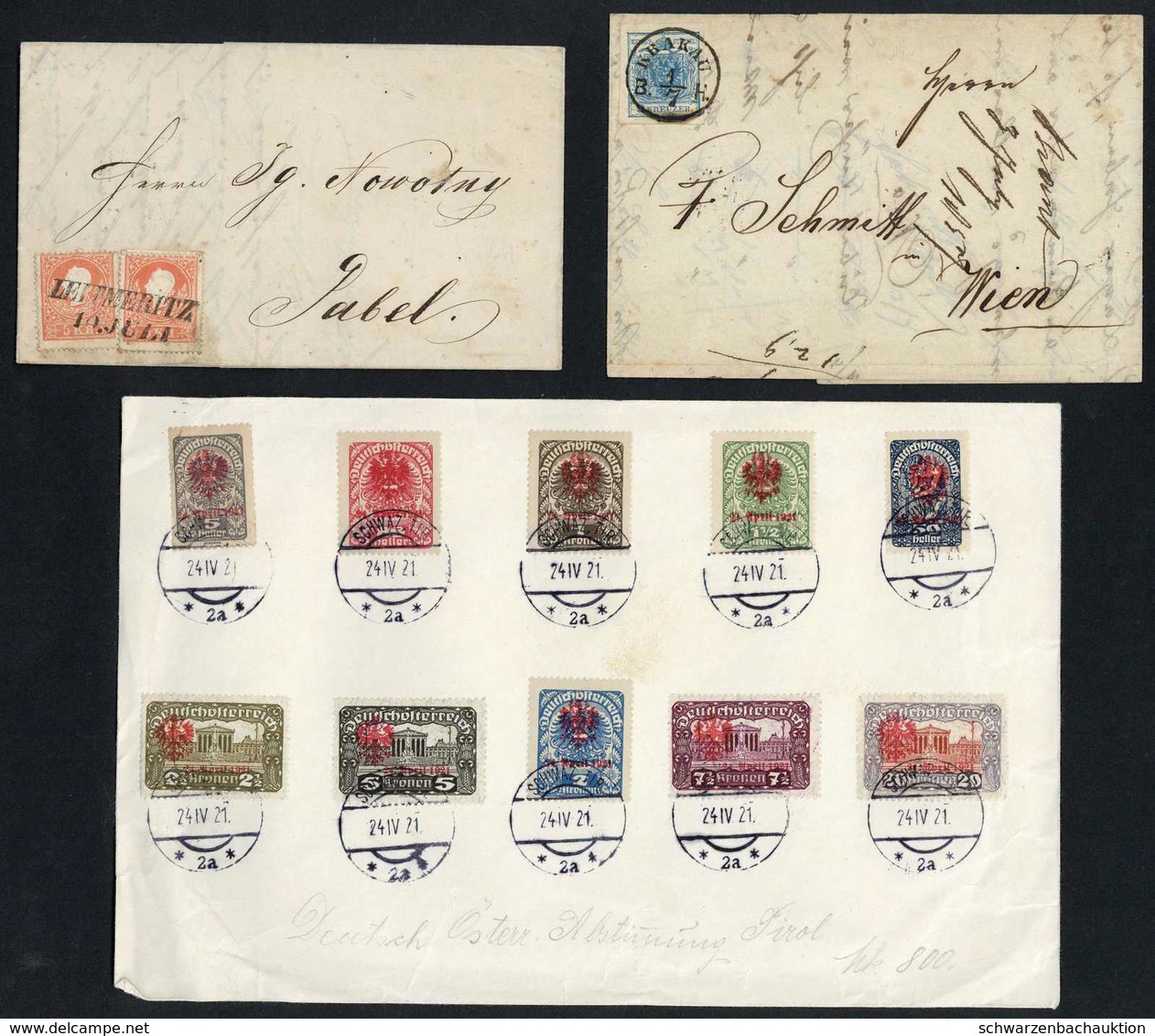 Sammlungen Und Posten Österreichische Gebiete - Collections