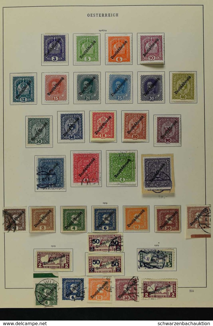 Sammlungen Und Posten Österreichische Gebiete - Collections