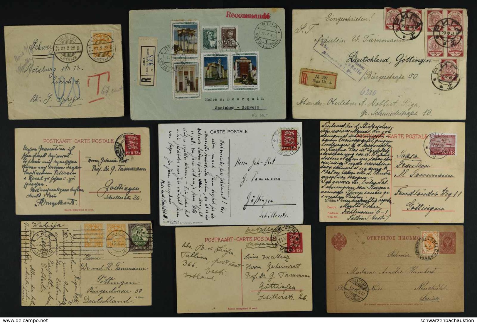 Sammlungen Und Posten Baltische Staaten - Collections