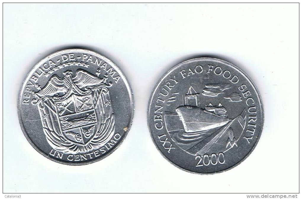 PANAMA  1 Centesimo 2000 SC  FAO - Autres & Non Classés
