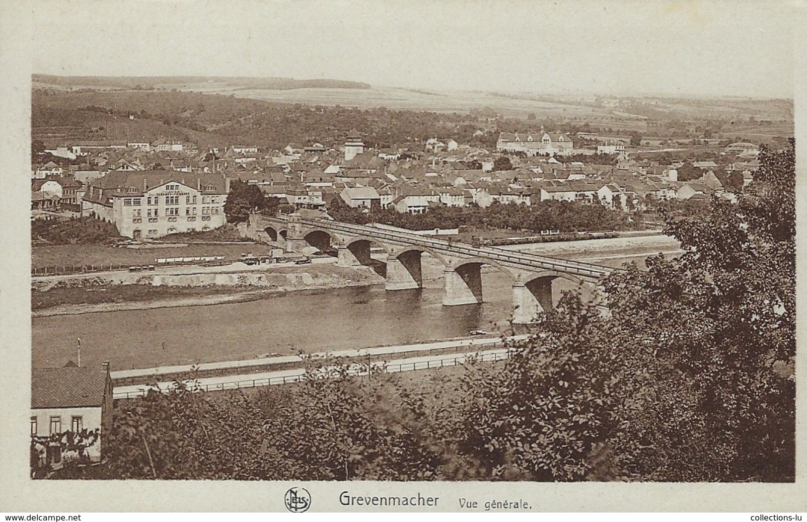 Grevenmacher  -  Vue Générale     Edit.  S.Meyer-Schock,Grevenmacher - Autres & Non Classés