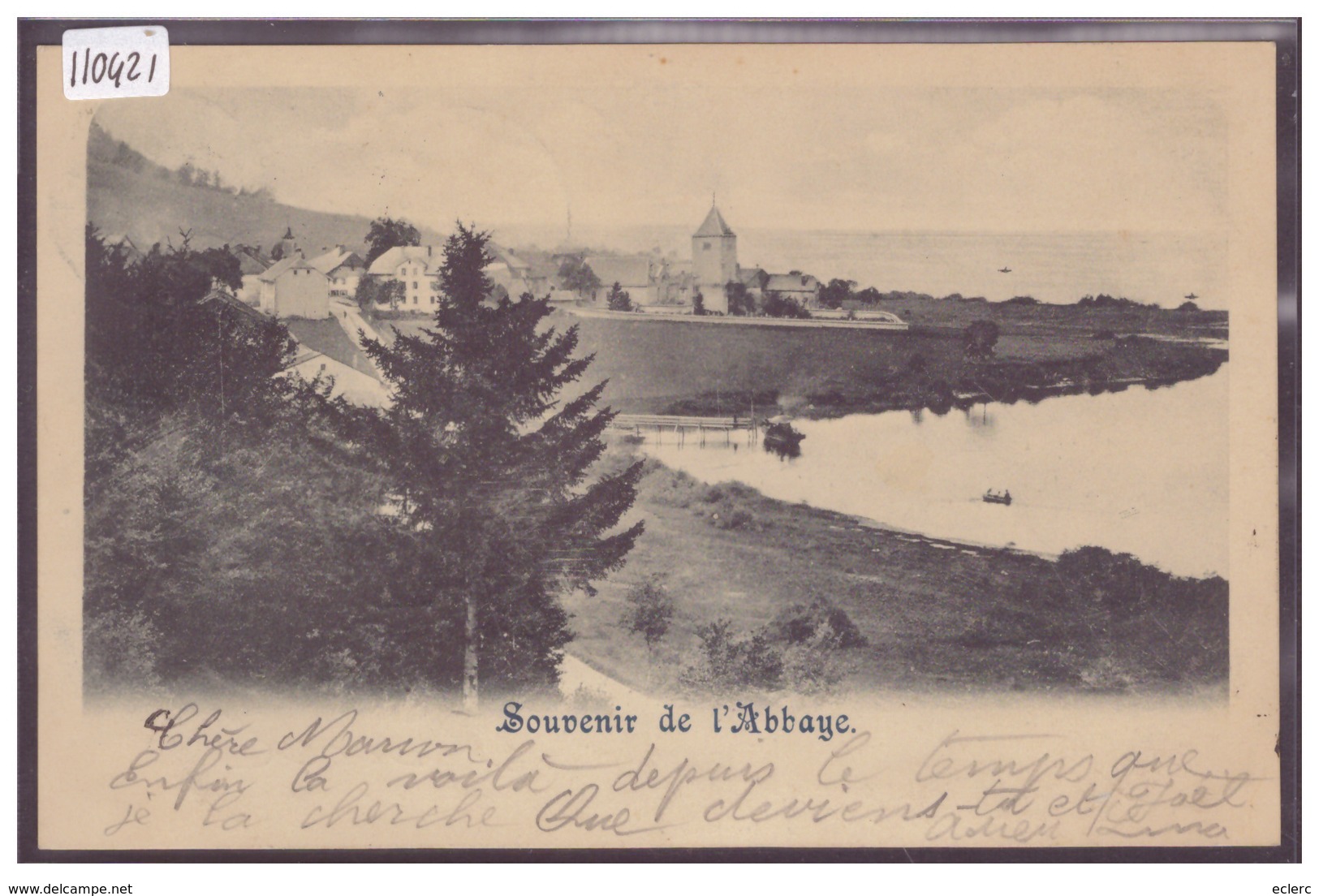 DISTRICT DE LA VALLEE - L'ABBAYE - TB - L'Abbaye