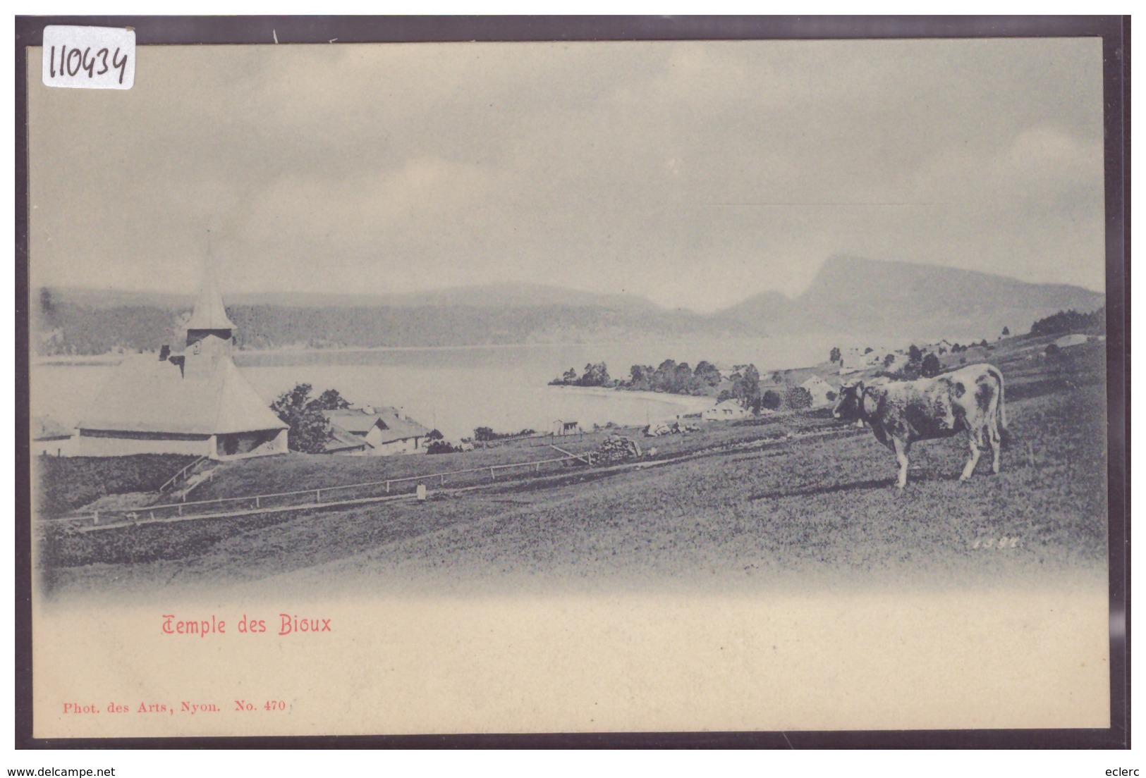 DISTRICT DE LA VALLEE - TEMPLE DES BIOUX - TB - Autres & Non Classés