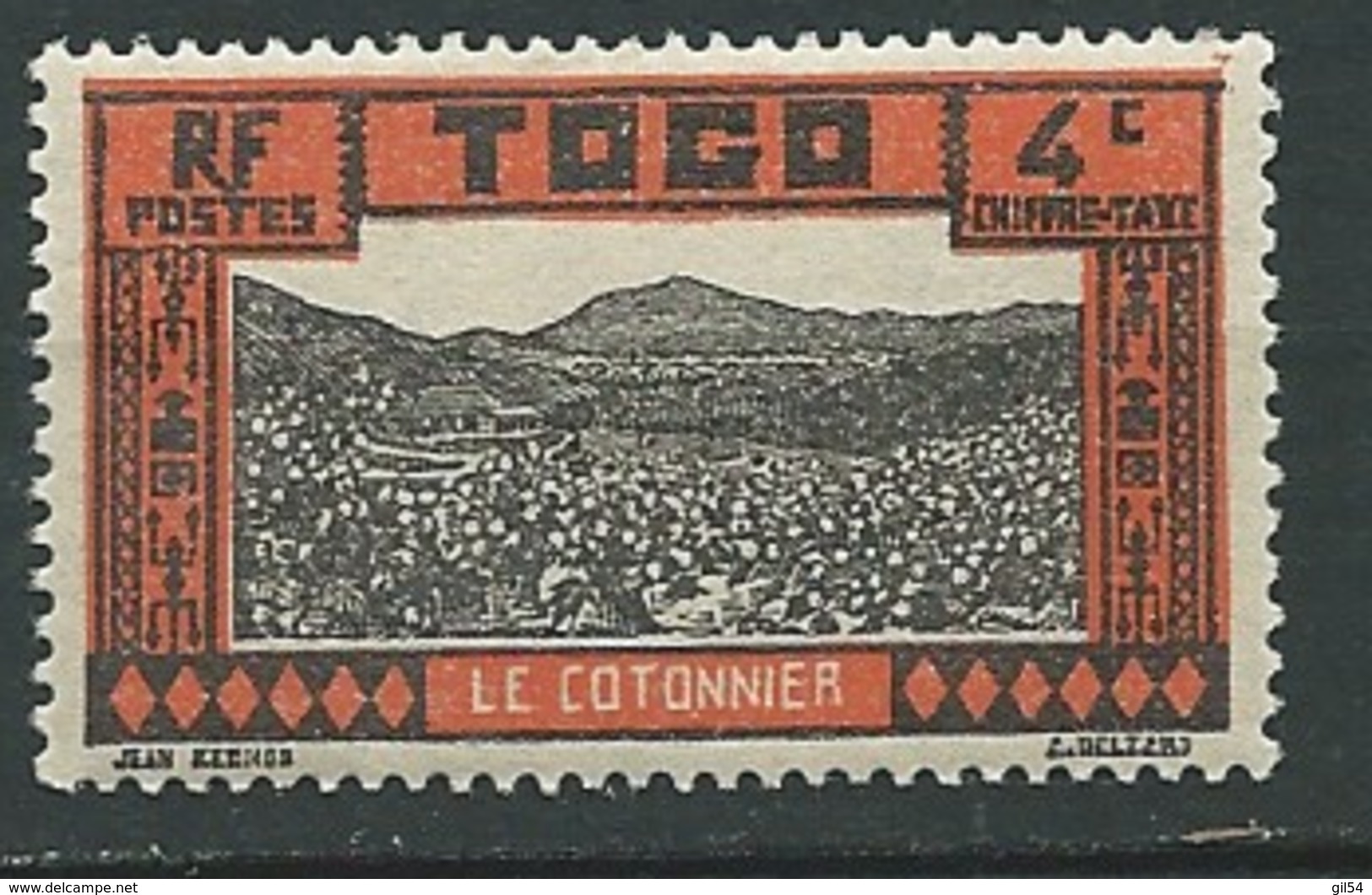 Togo Taxe   -  N° 10 *     Po 61623 - Andere & Zonder Classificatie