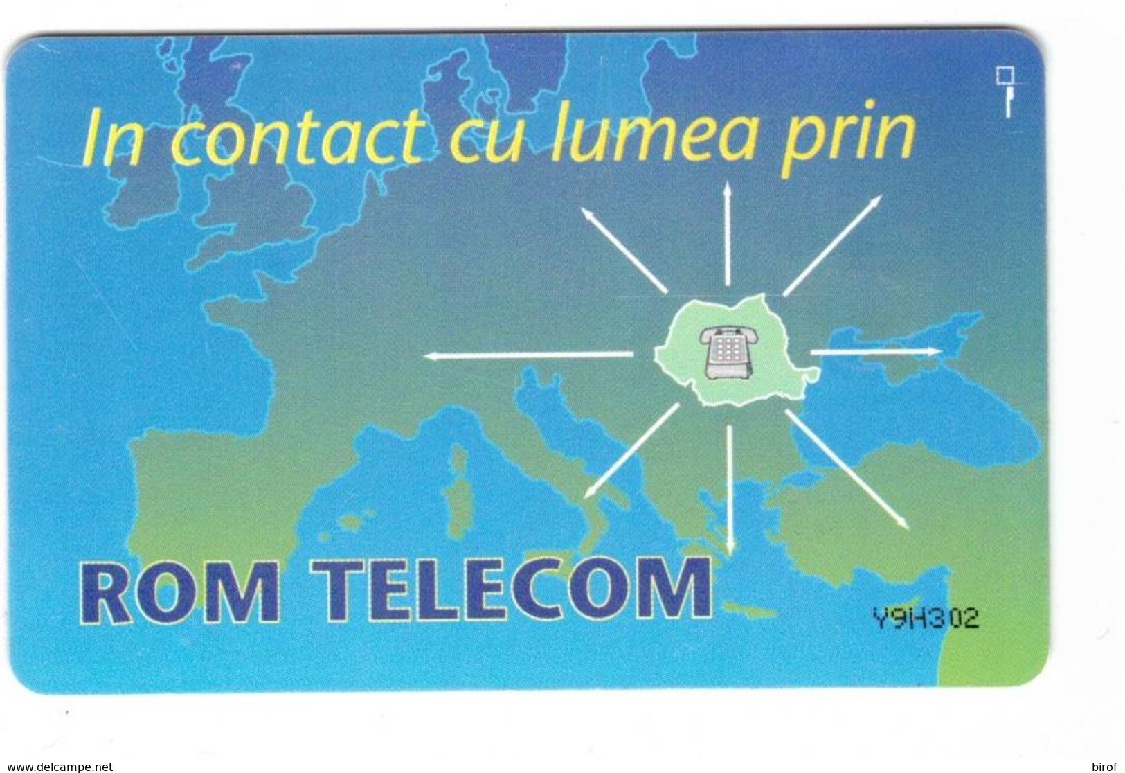 TESSERA ROM TELECOM 20000 LEI 1995 (ROMANIA ) - Romania