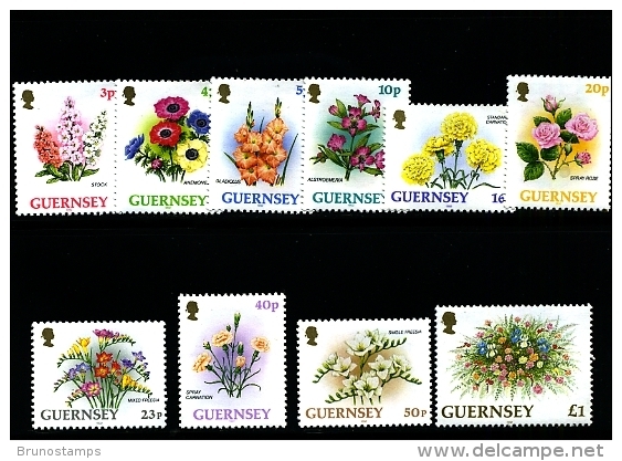GUERNSEY - 1992  HORTICULTURAL  EXPORTS   SET  MINT NH - Guernesey