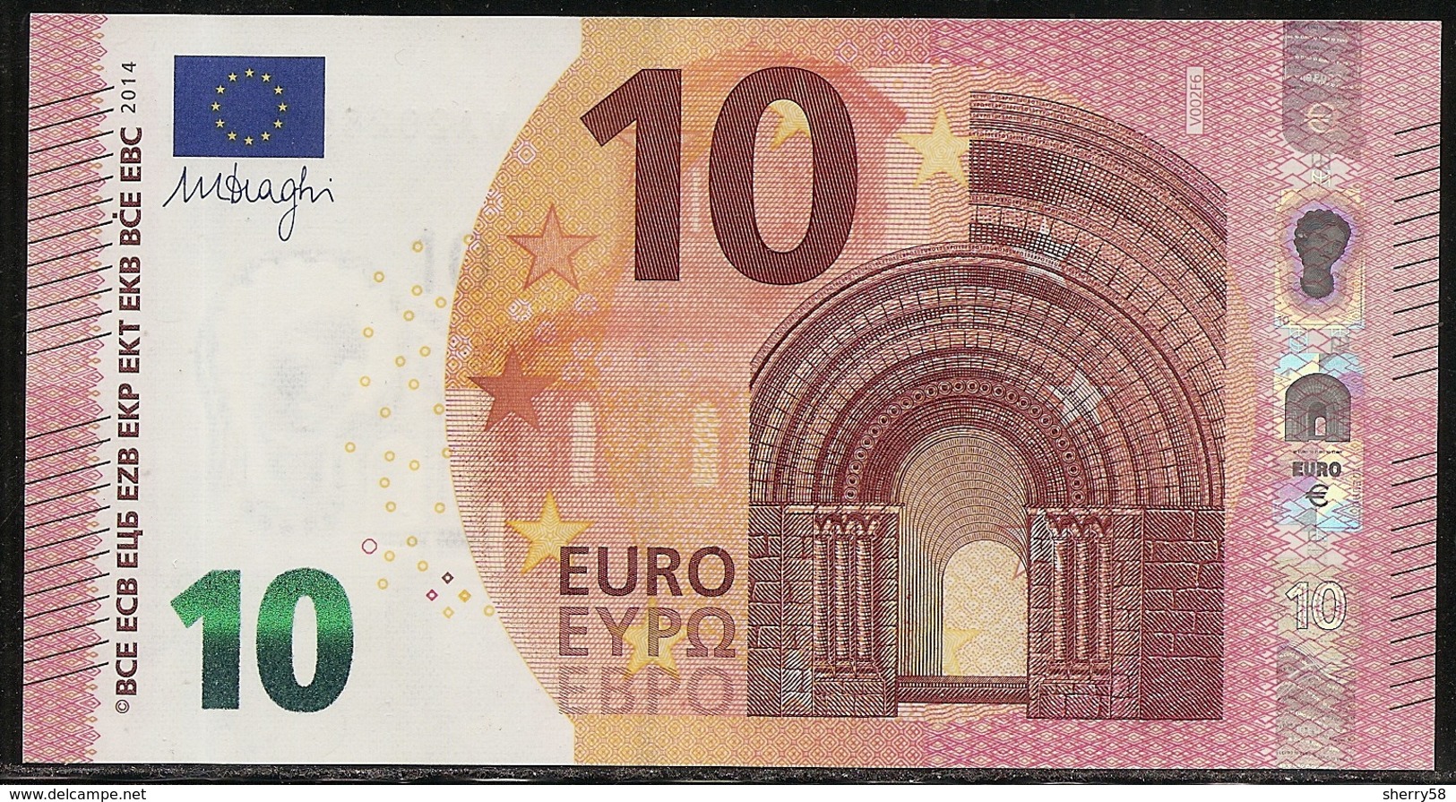 2014-NUEVO BILLETE DE 10 EUROS-SIN CIRCULAR-V002F6 - 10 Euro