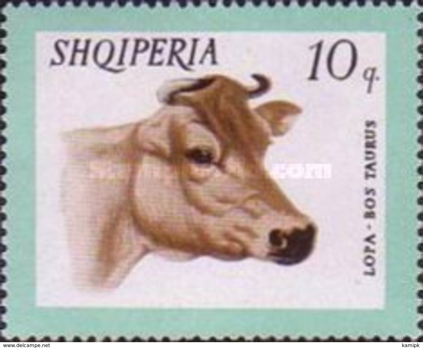 USED STAMPS Albania - Domestic Animals	  -1966 - Albania