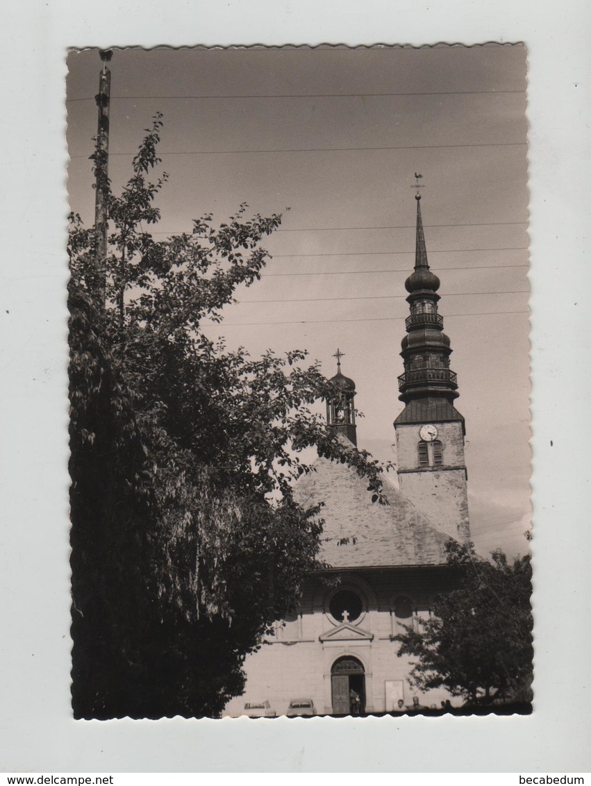 Photo L'Eglise De Combloux été 1962 - Places