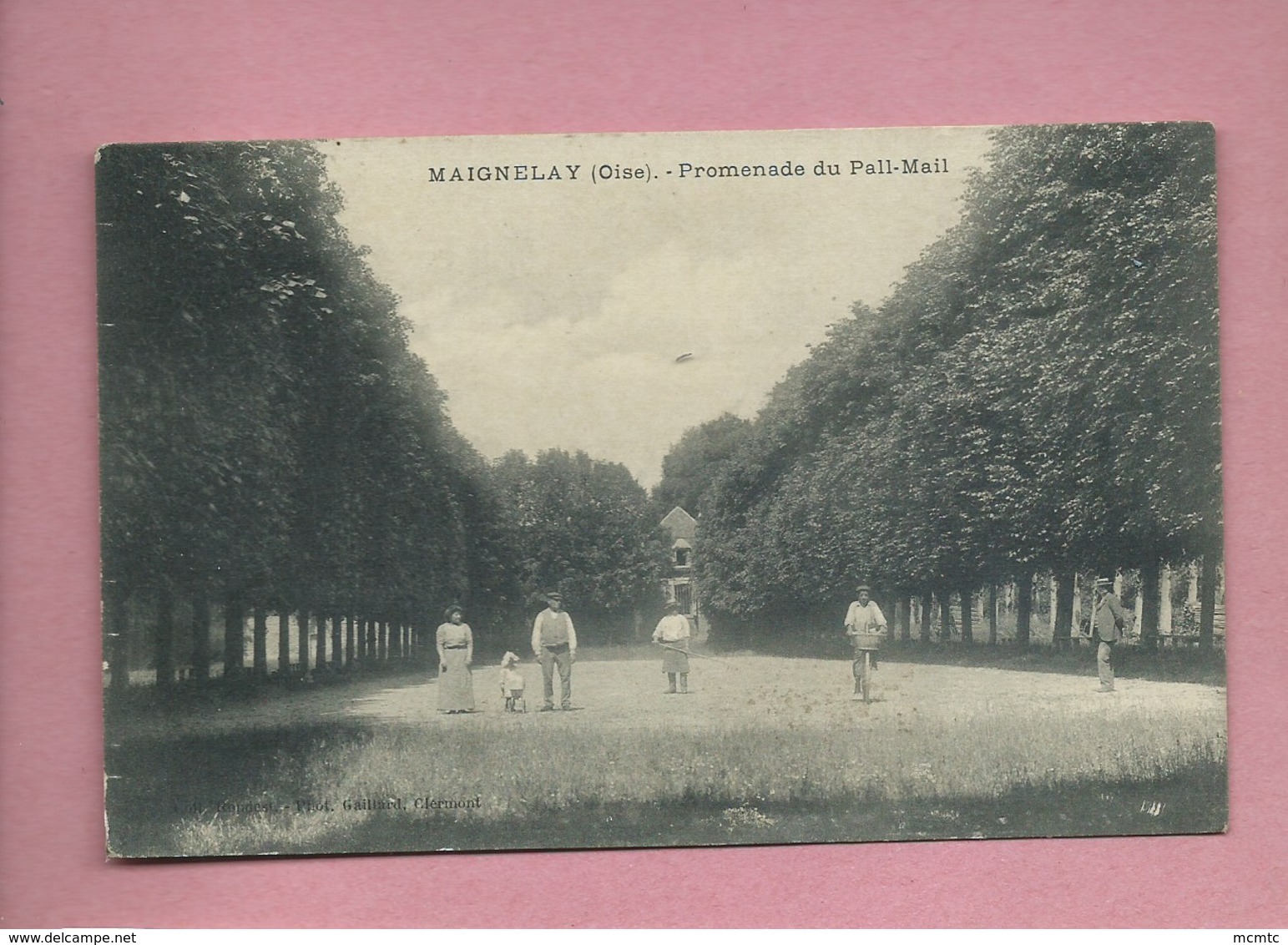 CPA Décollée -  Maignelay  -  (oise ) - Promenade Du Pall Mail - Maignelay Montigny