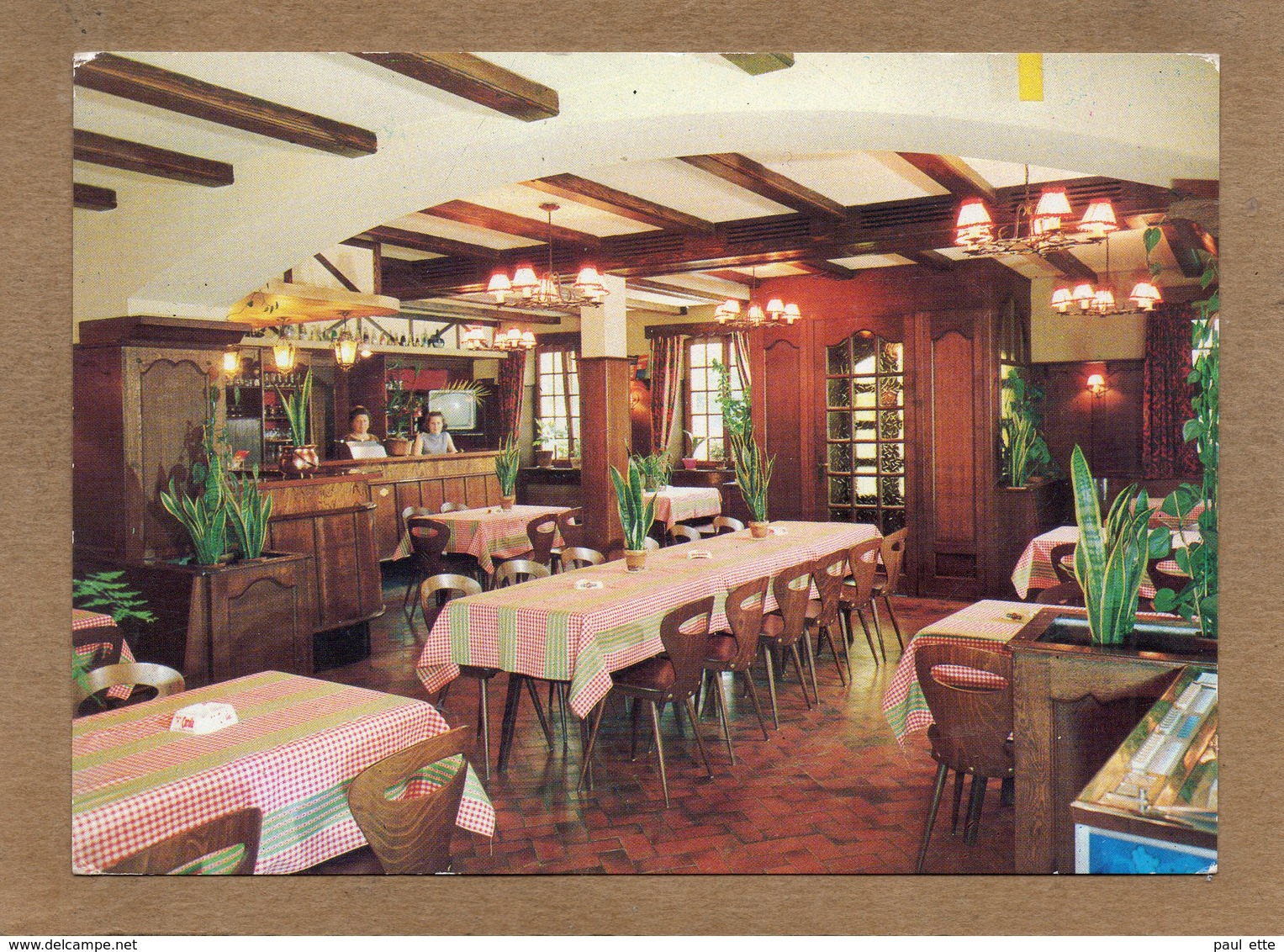CPSM - ROUFFACH (68) - Aspect De La Salle à Manger Du Restaurant-Dancing A La Ville De Lyon, Années 70 / 80 - Rouffach