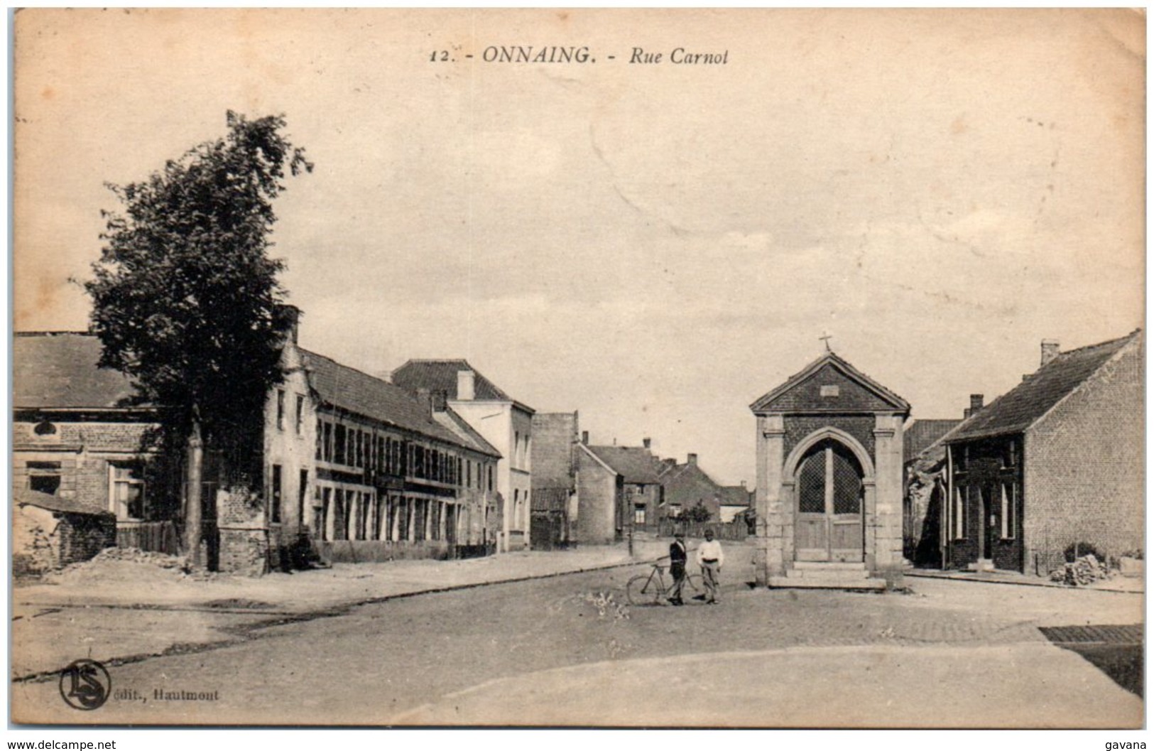 59 ONNAING - Rue Carnot - Autres & Non Classés