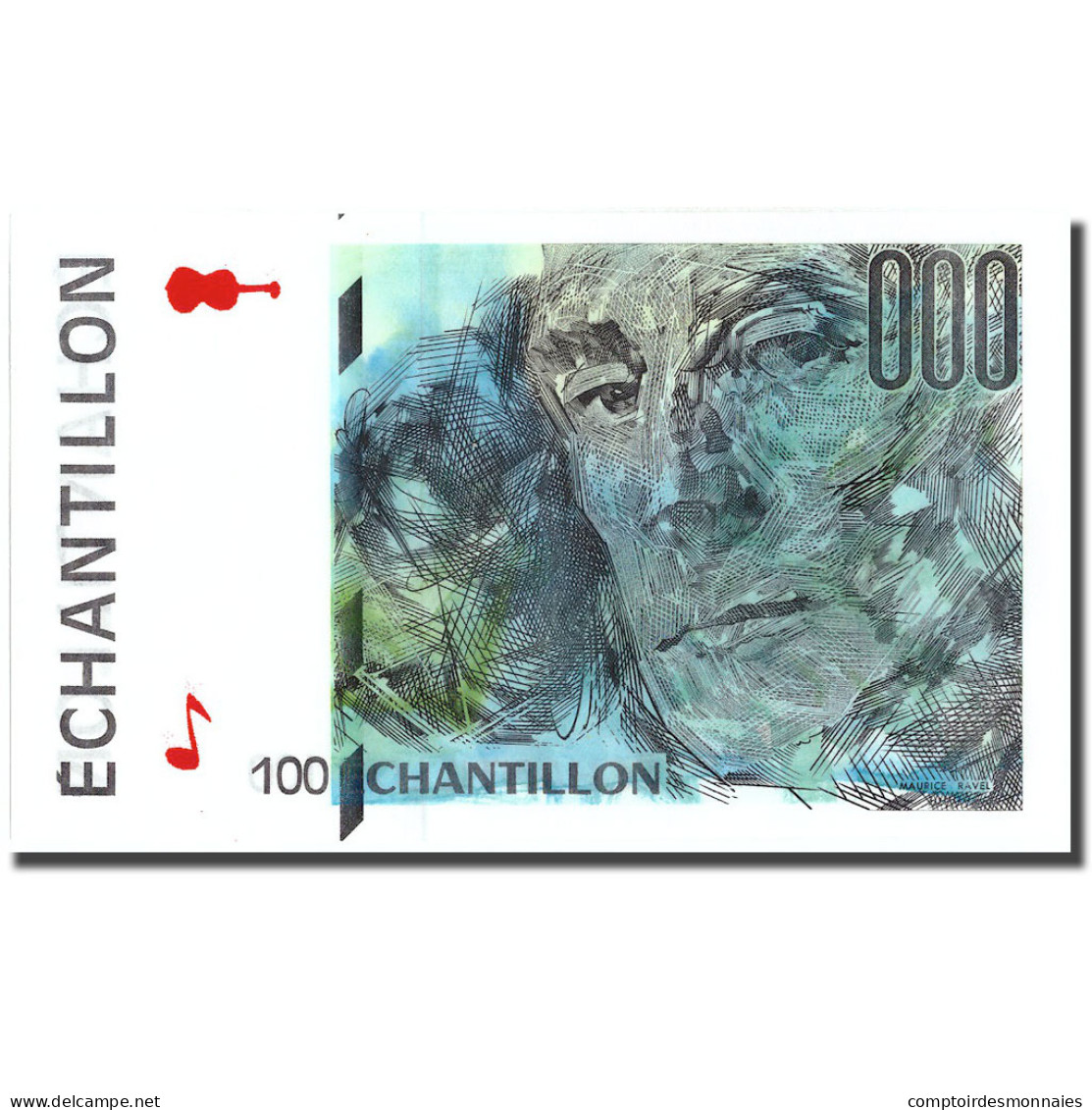 France, 100 Francs, échantillon, SPL+ - Fehlprägungen