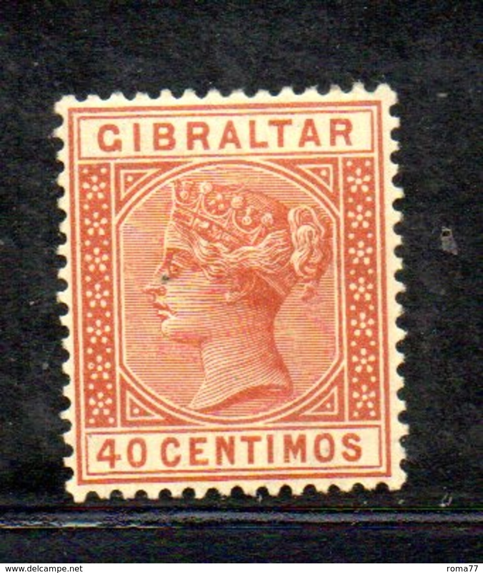 XP4521 - GIBILTERRA 1889 , Unificato N. 25  Nuovo  *  (2380A) . - Gibilterra