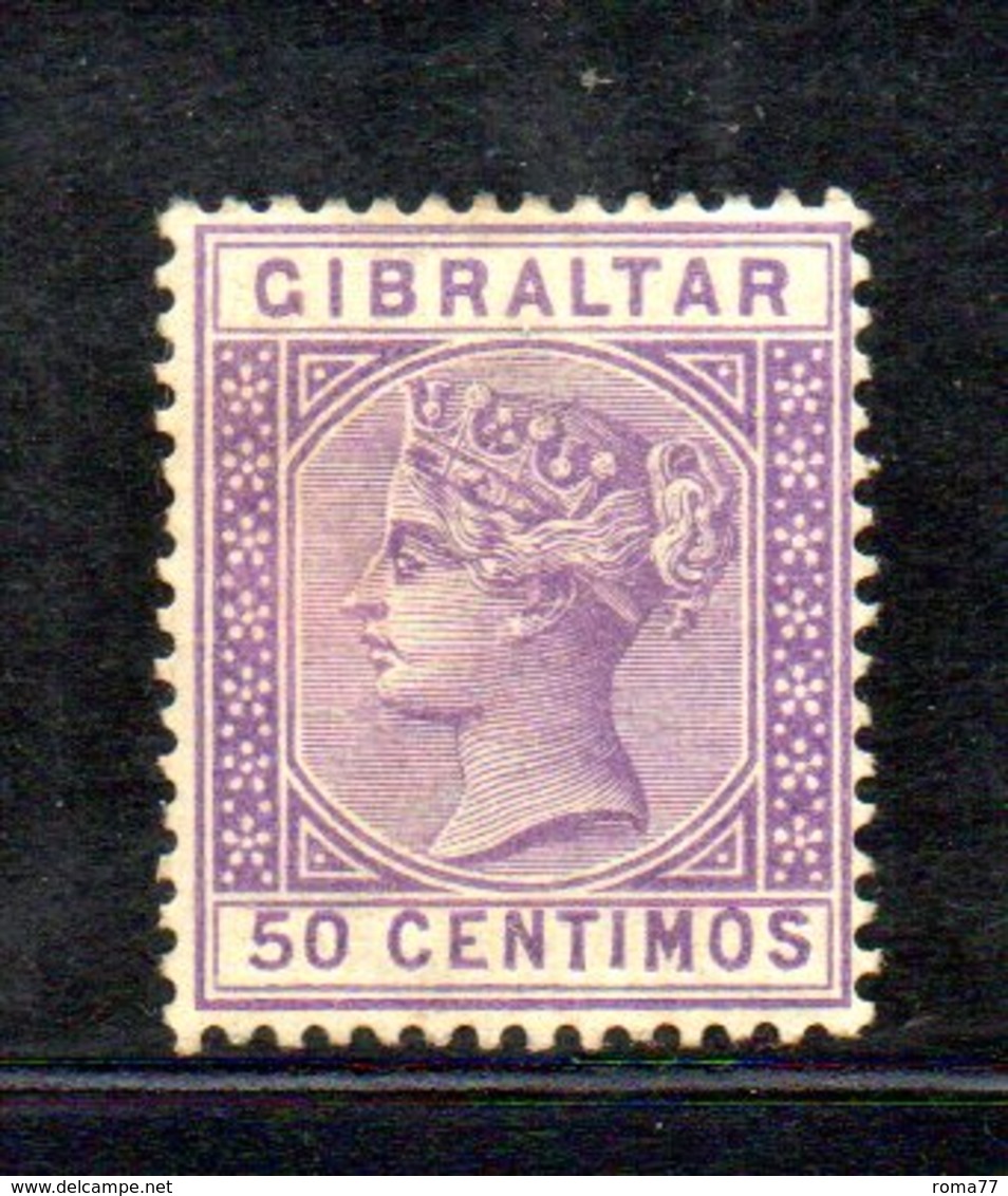 XP4522 - GIBILTERRA 1889 , Unificato N. 26  Nuovo  *  (2380A) . - Gibraltar