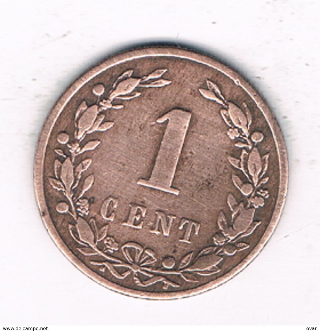 1 CENT 1884  NEDERLAND /2535/ - 1849-1890 : Willem III