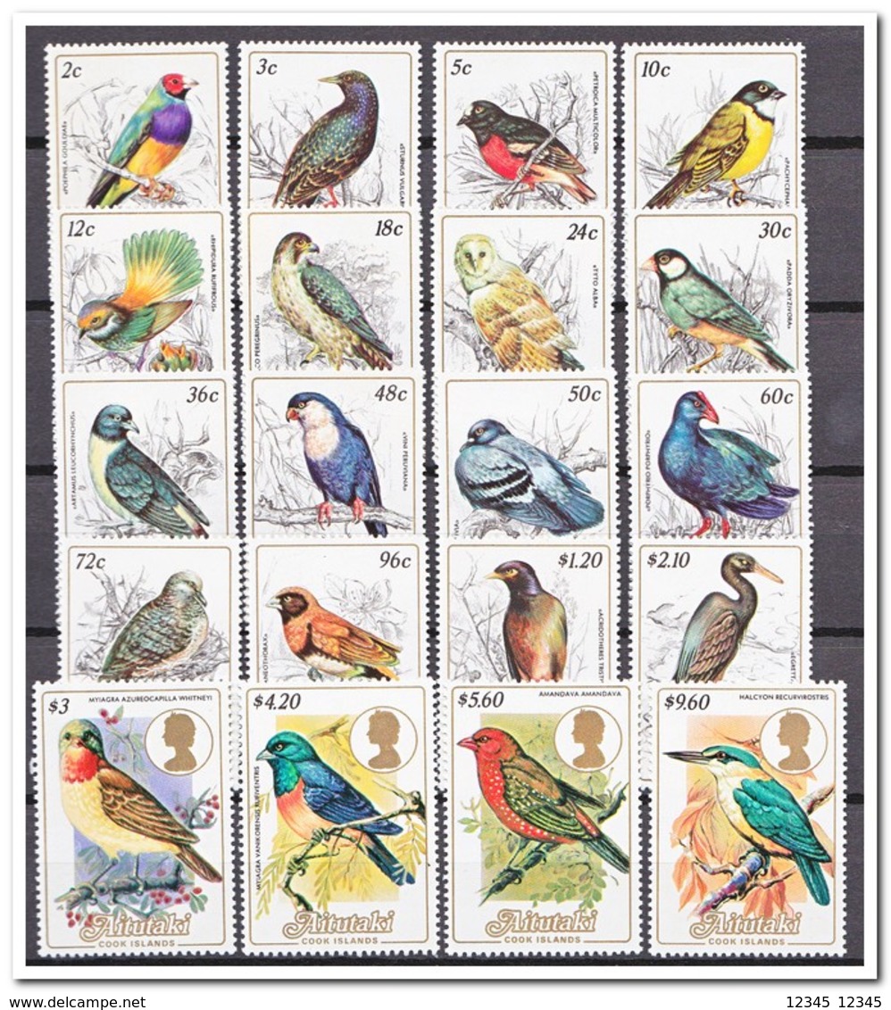 Aitutaki 1984, Postfris MNH, Birds - Aitutaki